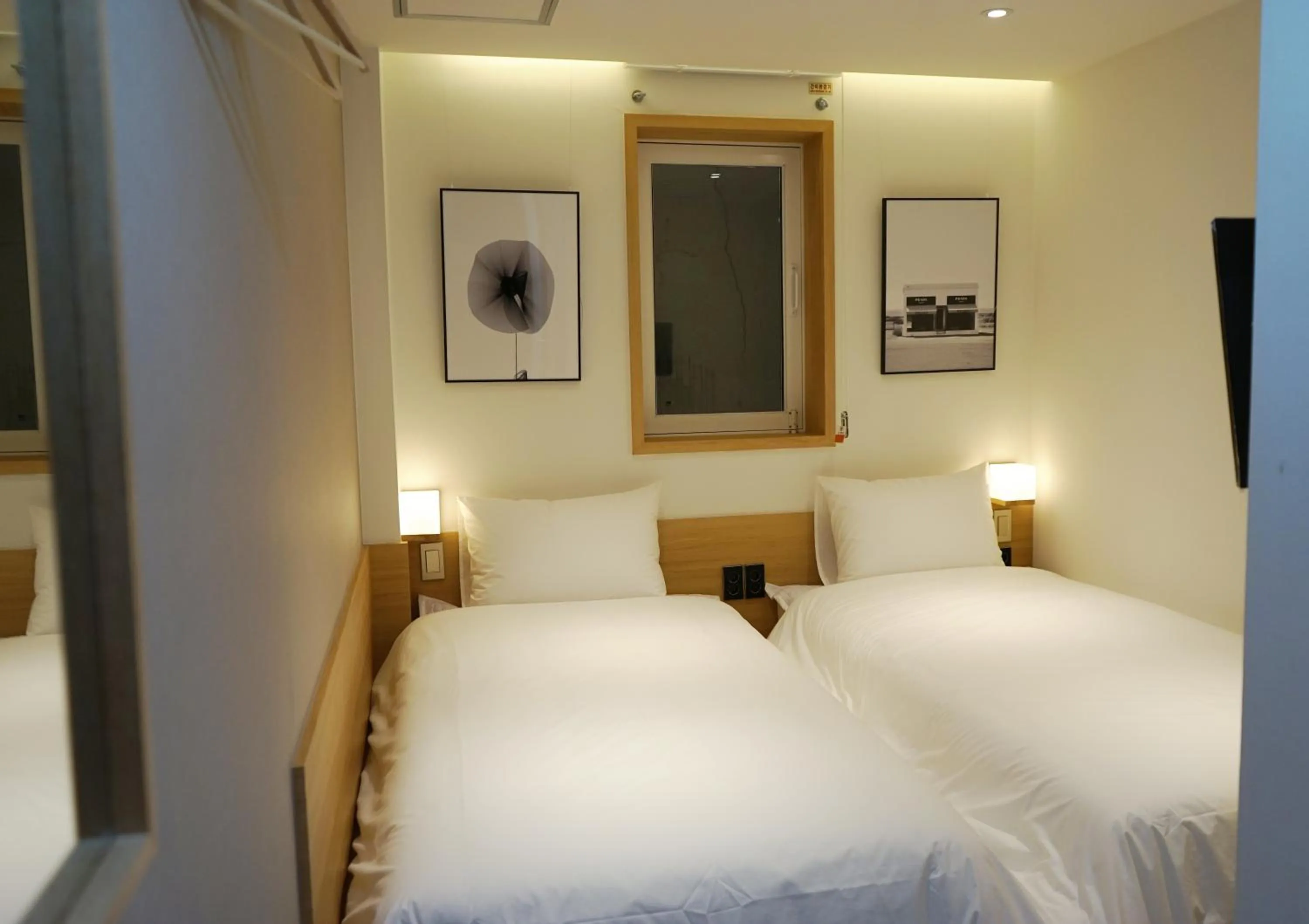 Decorative detail, Bed in Artravel Myeongdong