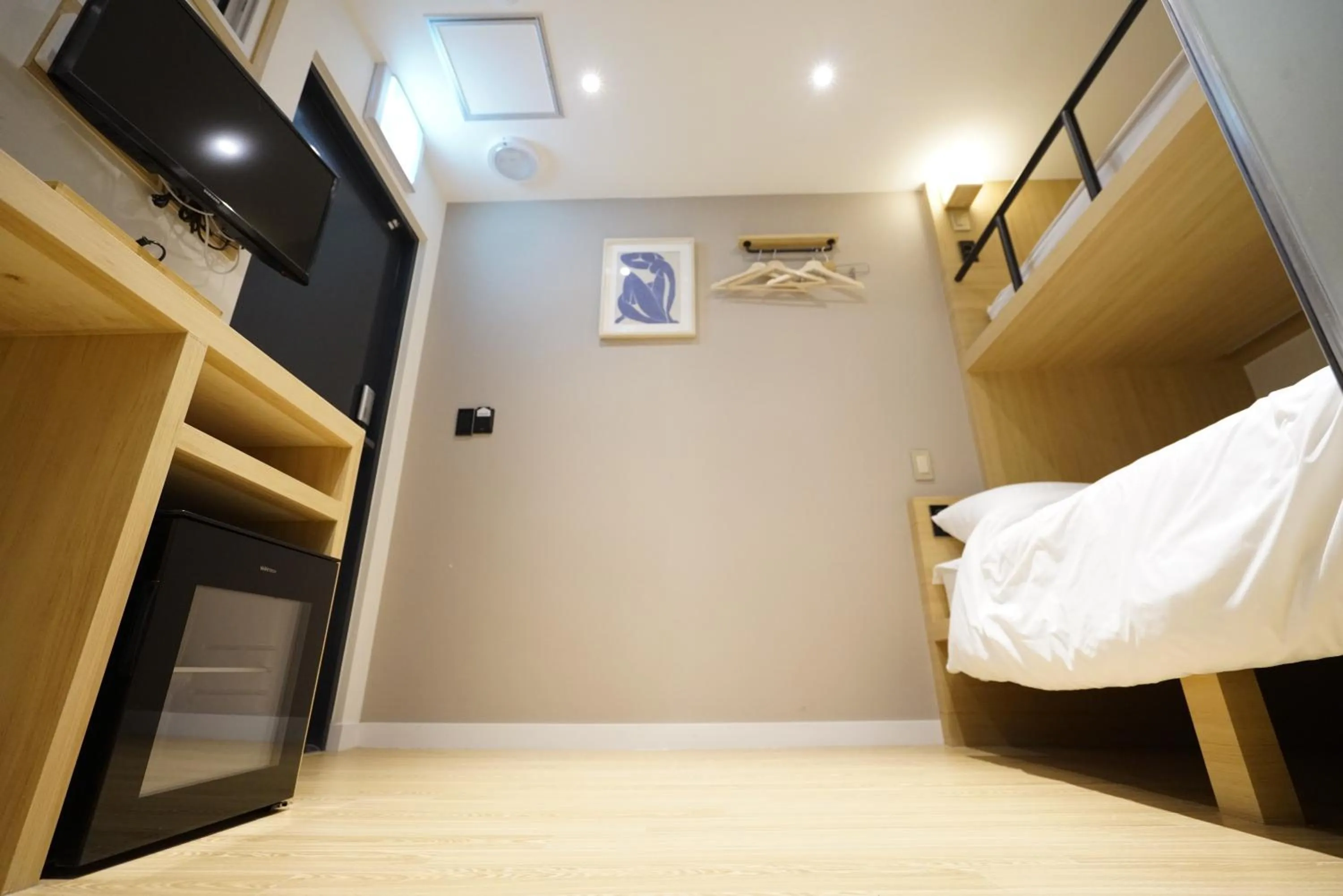 Bedroom, Bed in Artravel Myeongdong