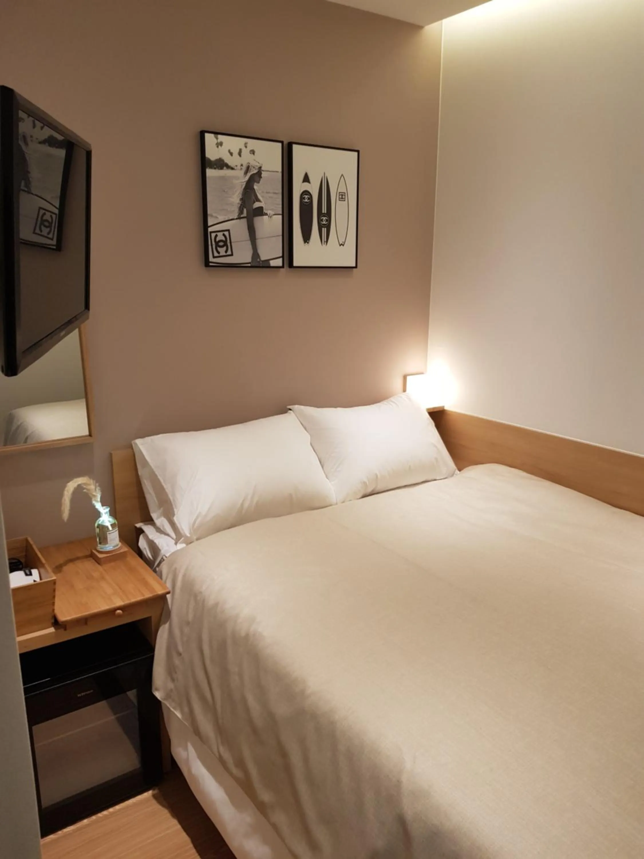 Decorative detail, Bed in Artravel Myeongdong