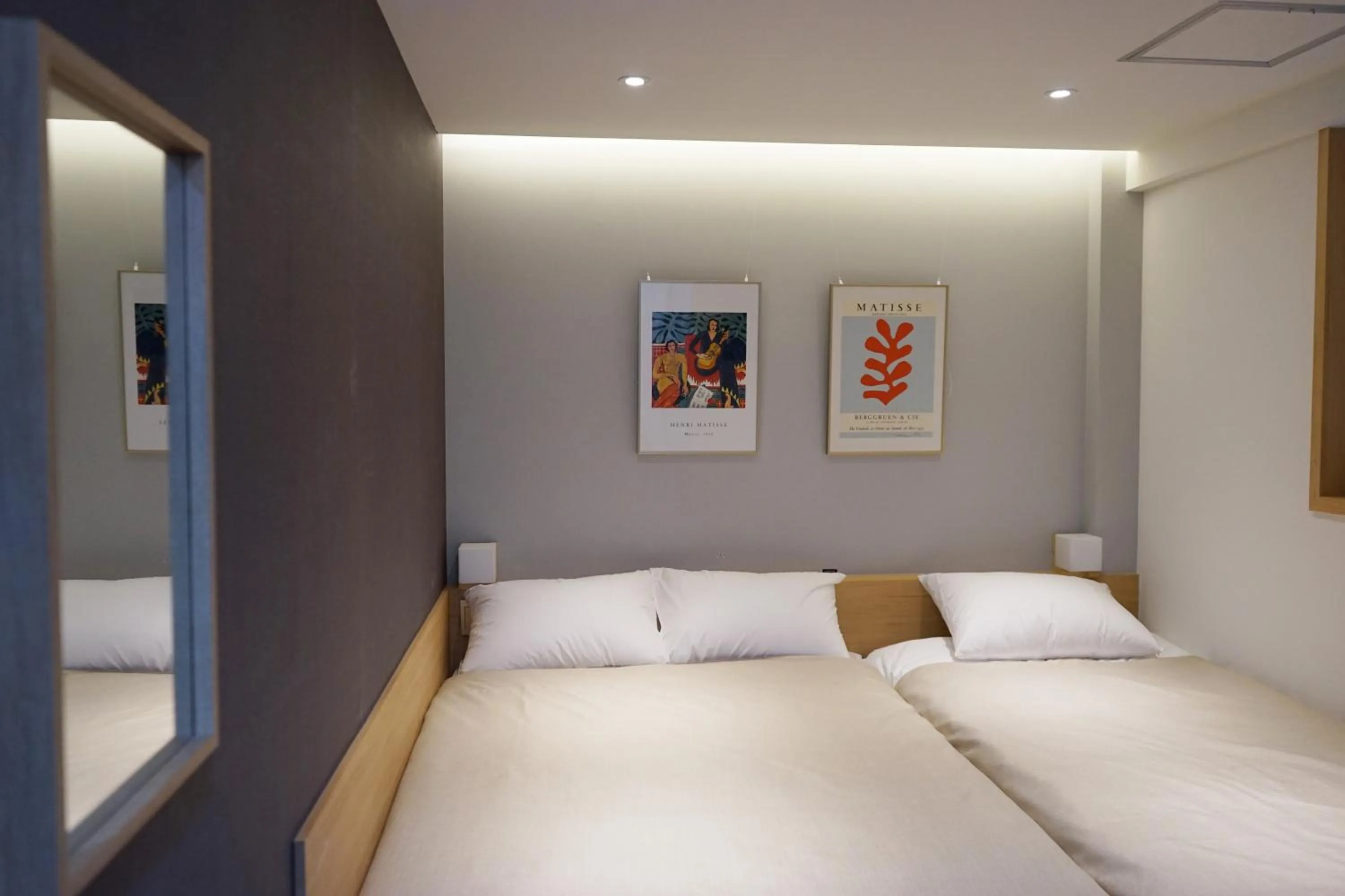 Decorative detail, Bed in Artravel Myeongdong