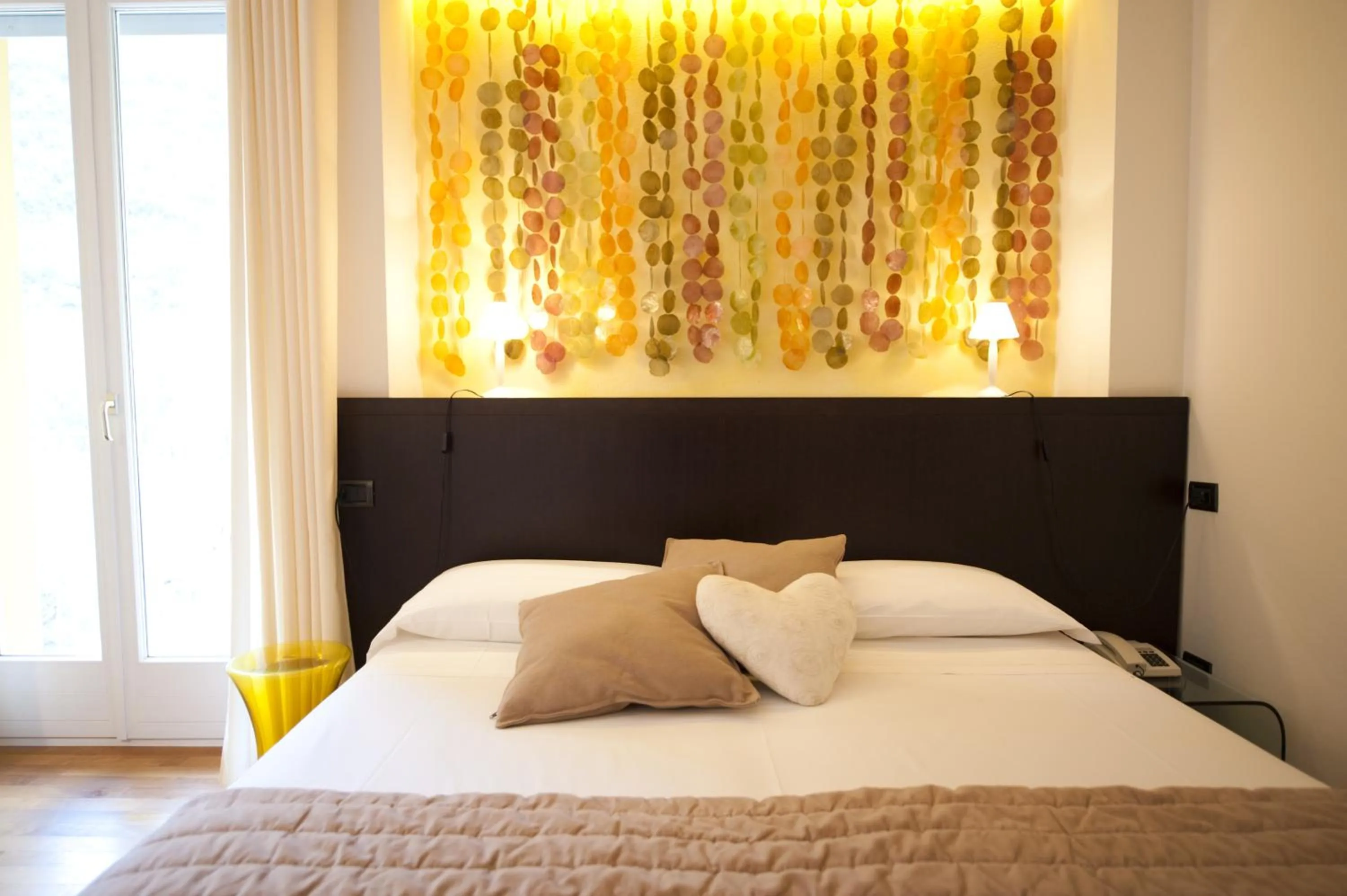 Bed in Hotel Meridiana