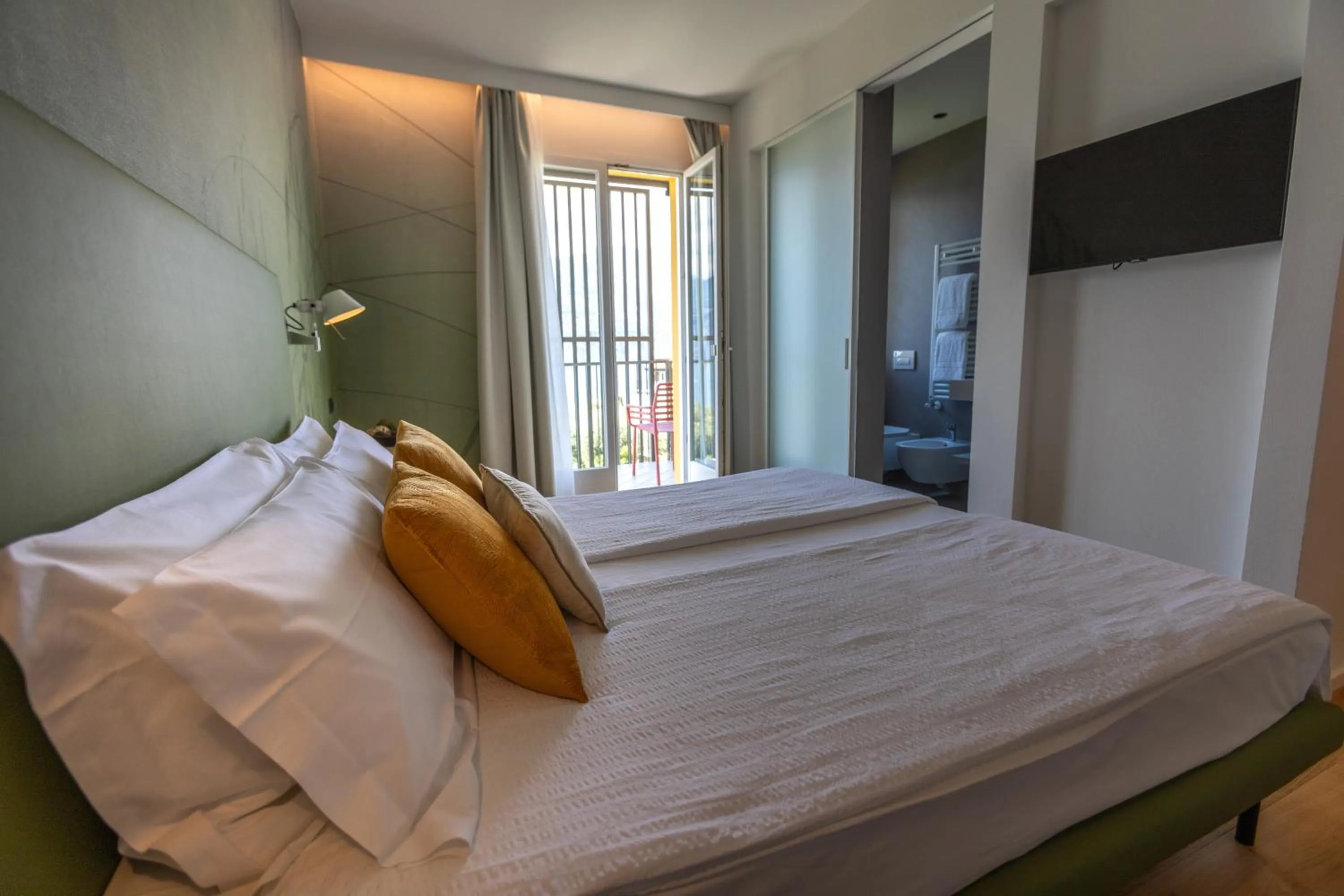 Bedroom, Bed in Hotel Meridiana