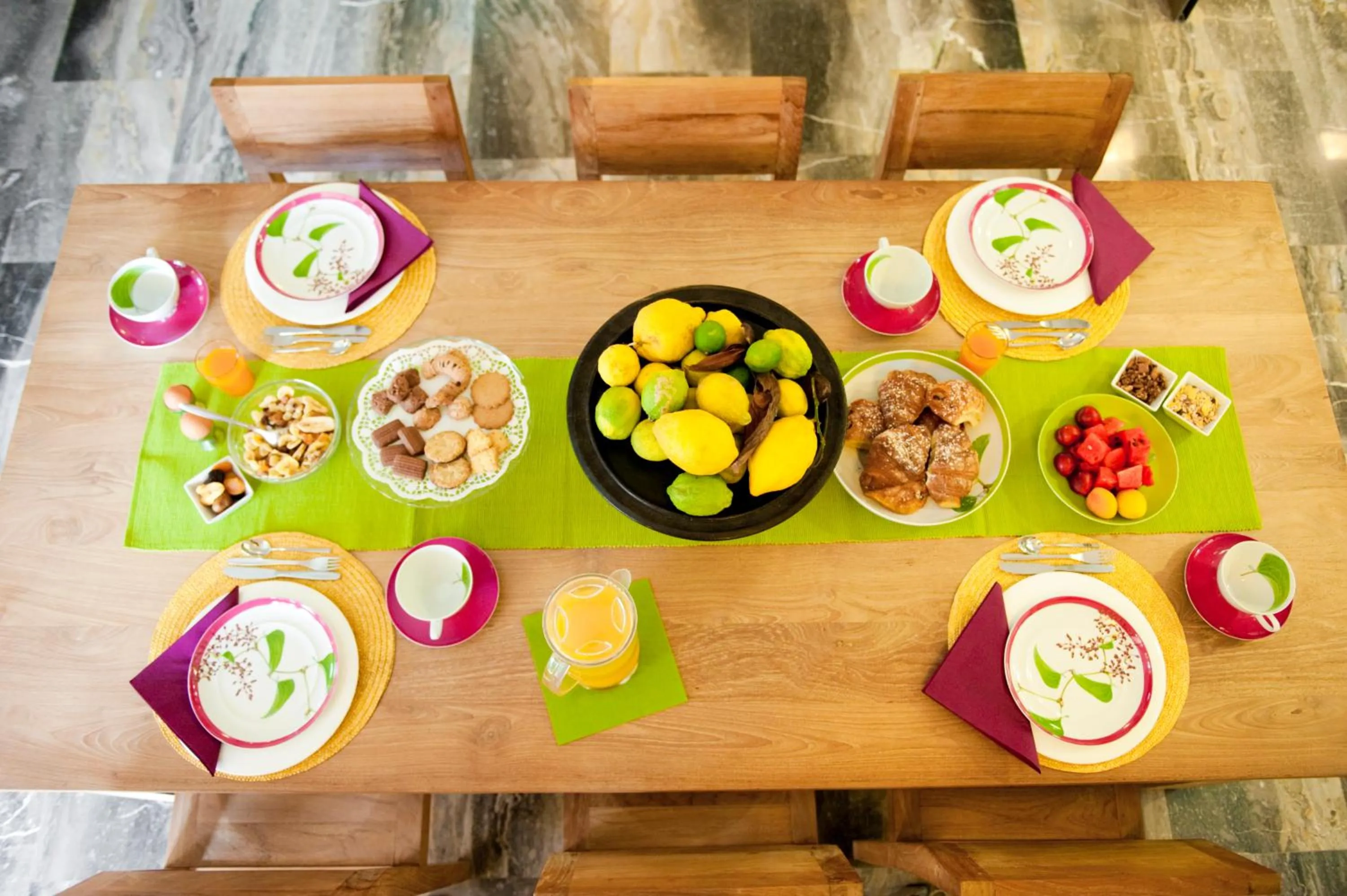 Food in Hotel Meridiana