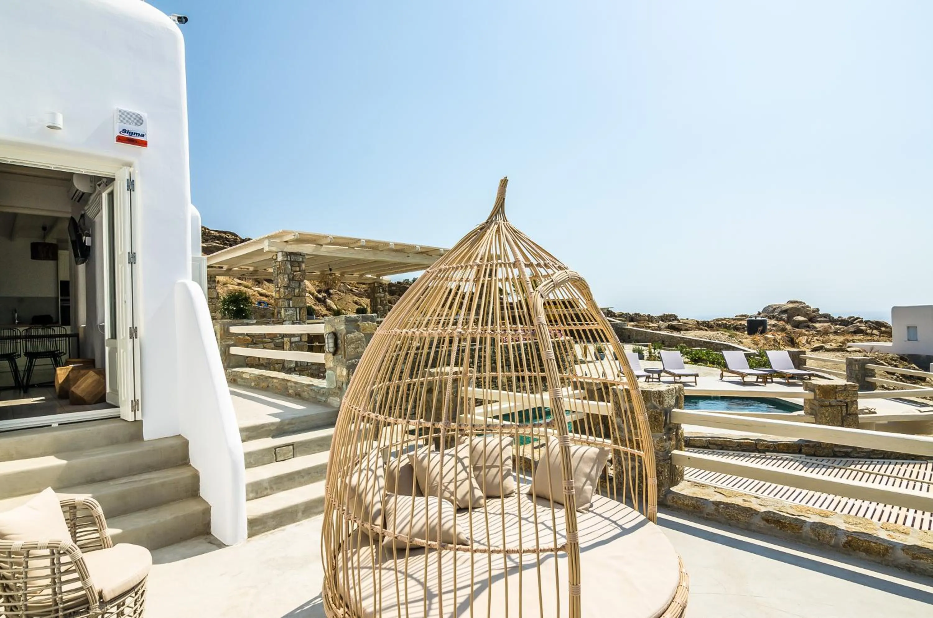 Balcony/Terrace in Eden View Suites & Villas