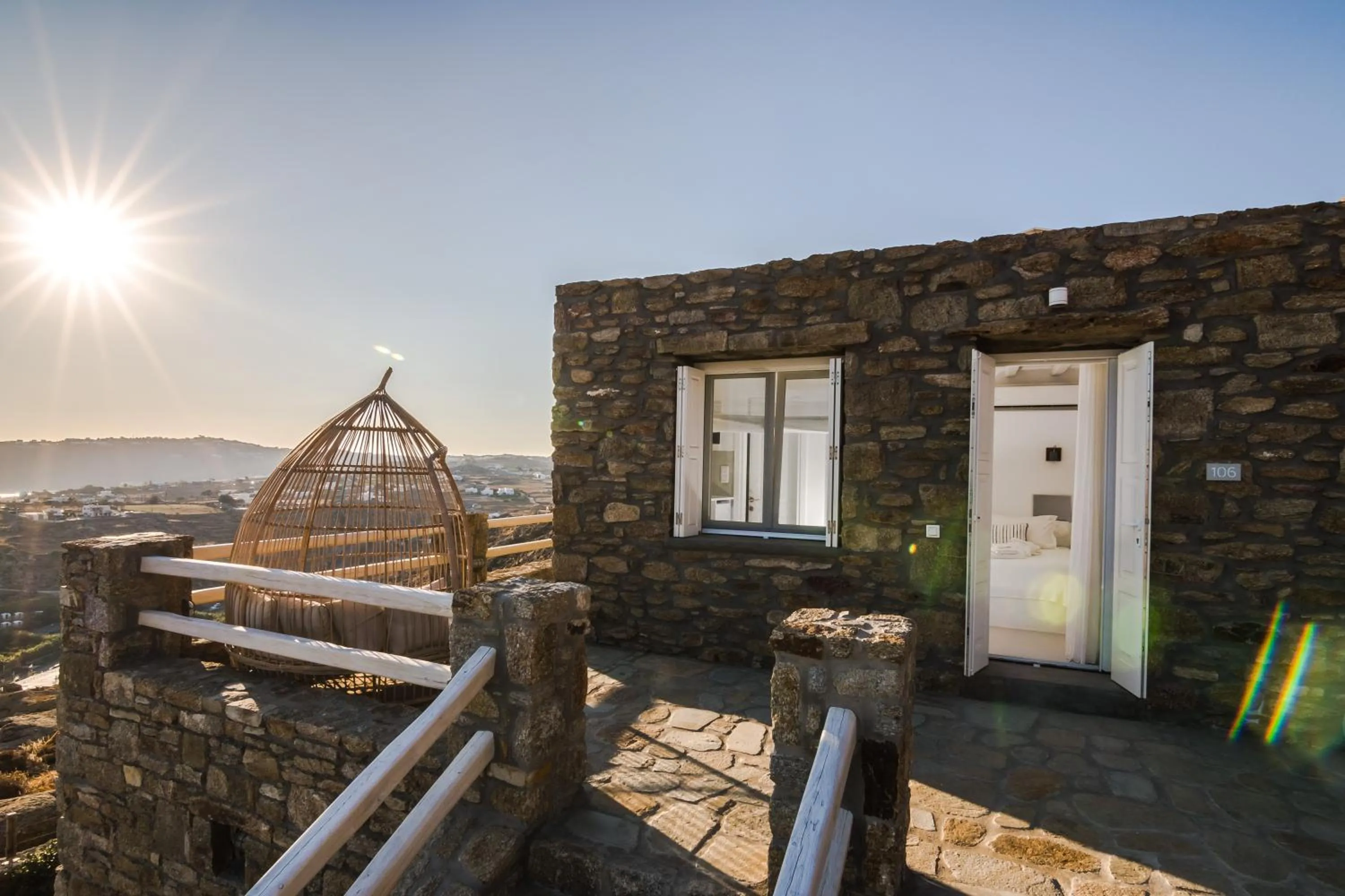 Facade/entrance in Eden View Suites & Villas