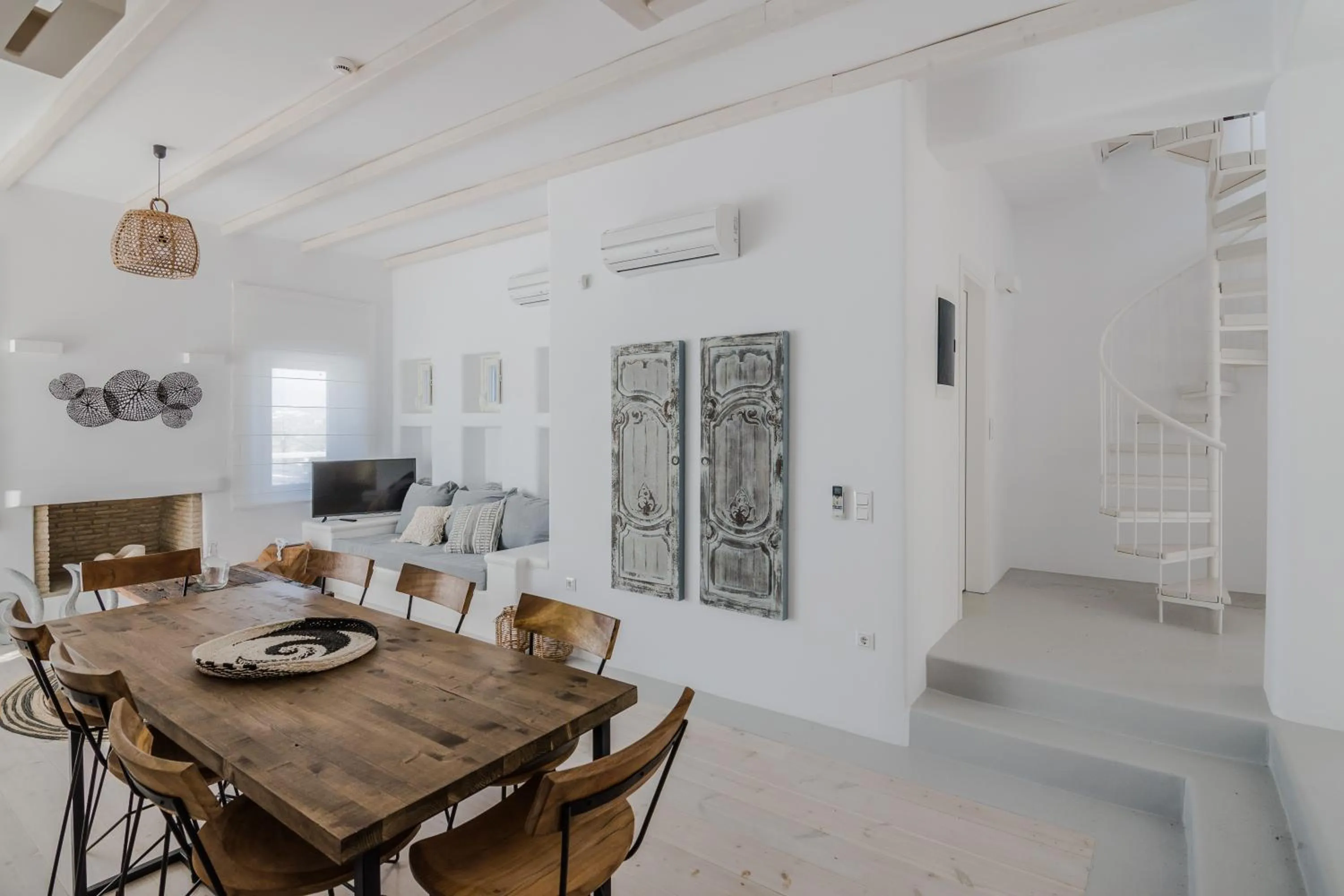 Living room in Eden View Suites & Villas