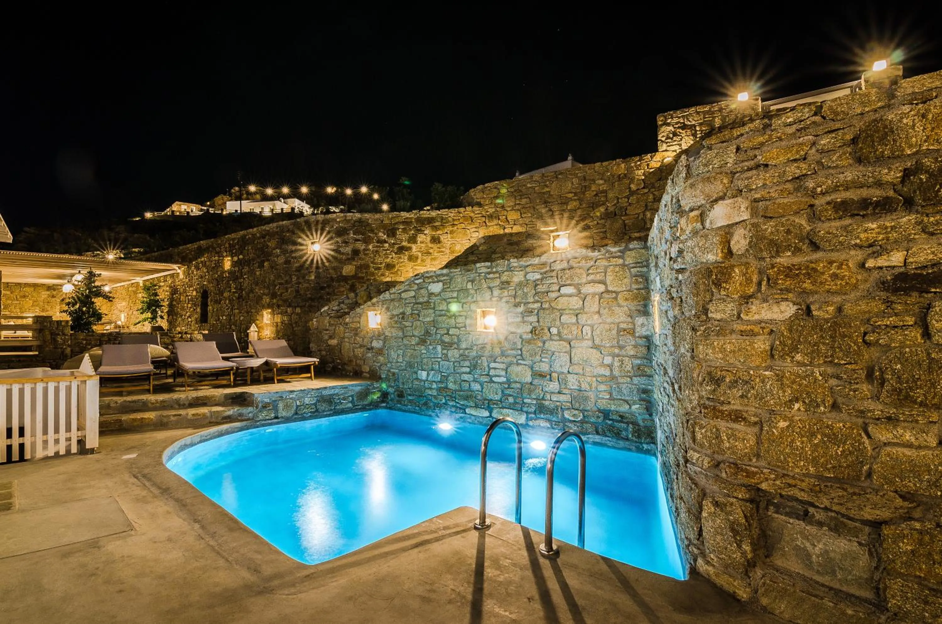 Swimming pool in Eden View Suites & Villas