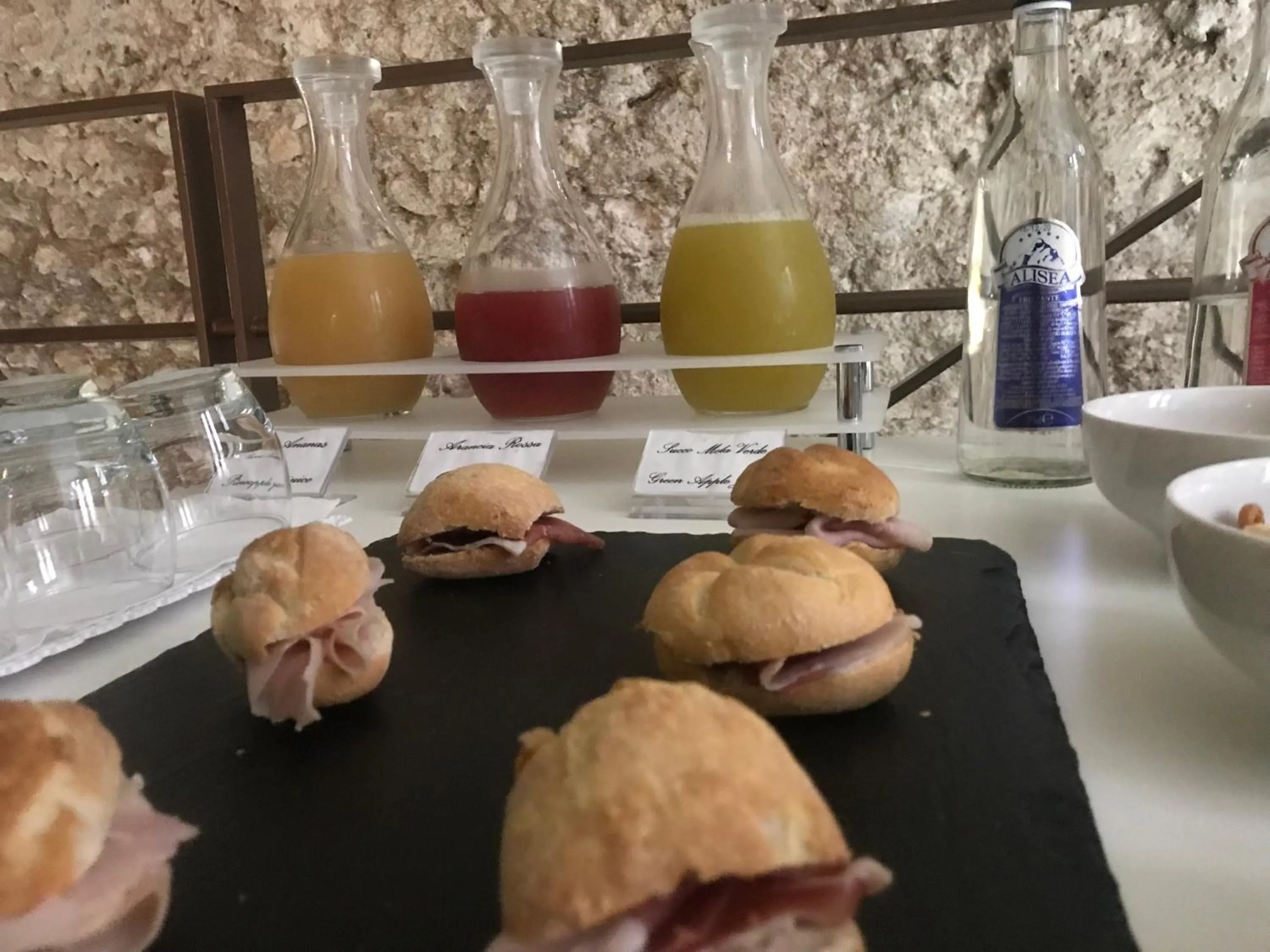 Food and drinks in Antico Borgo Chieti