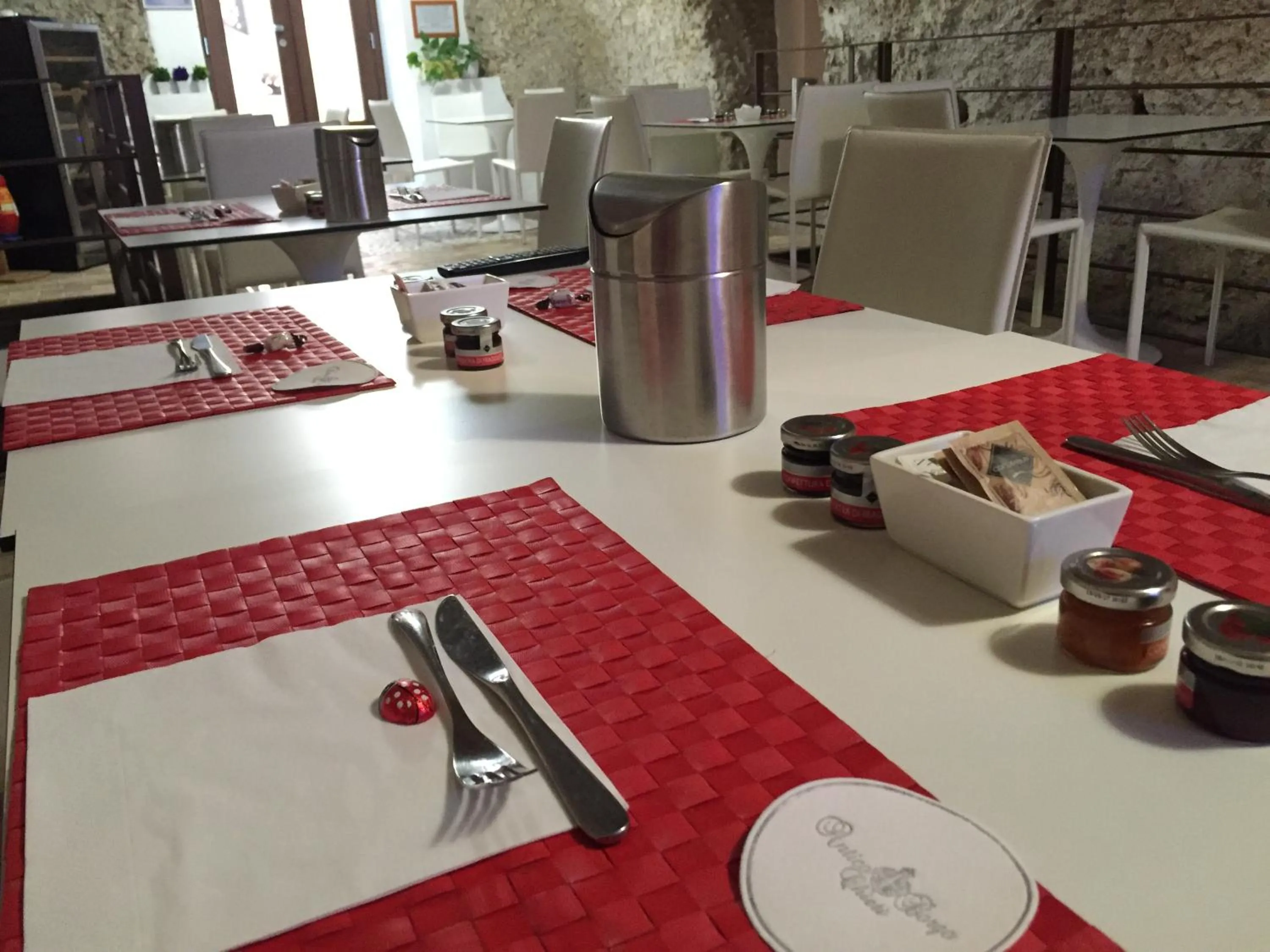 Dining area in Antico Borgo Chieti