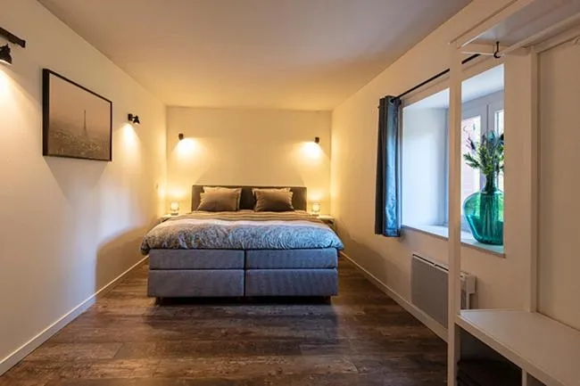 Bedroom, Bed in Moulin des Comtes - chambre des comtes