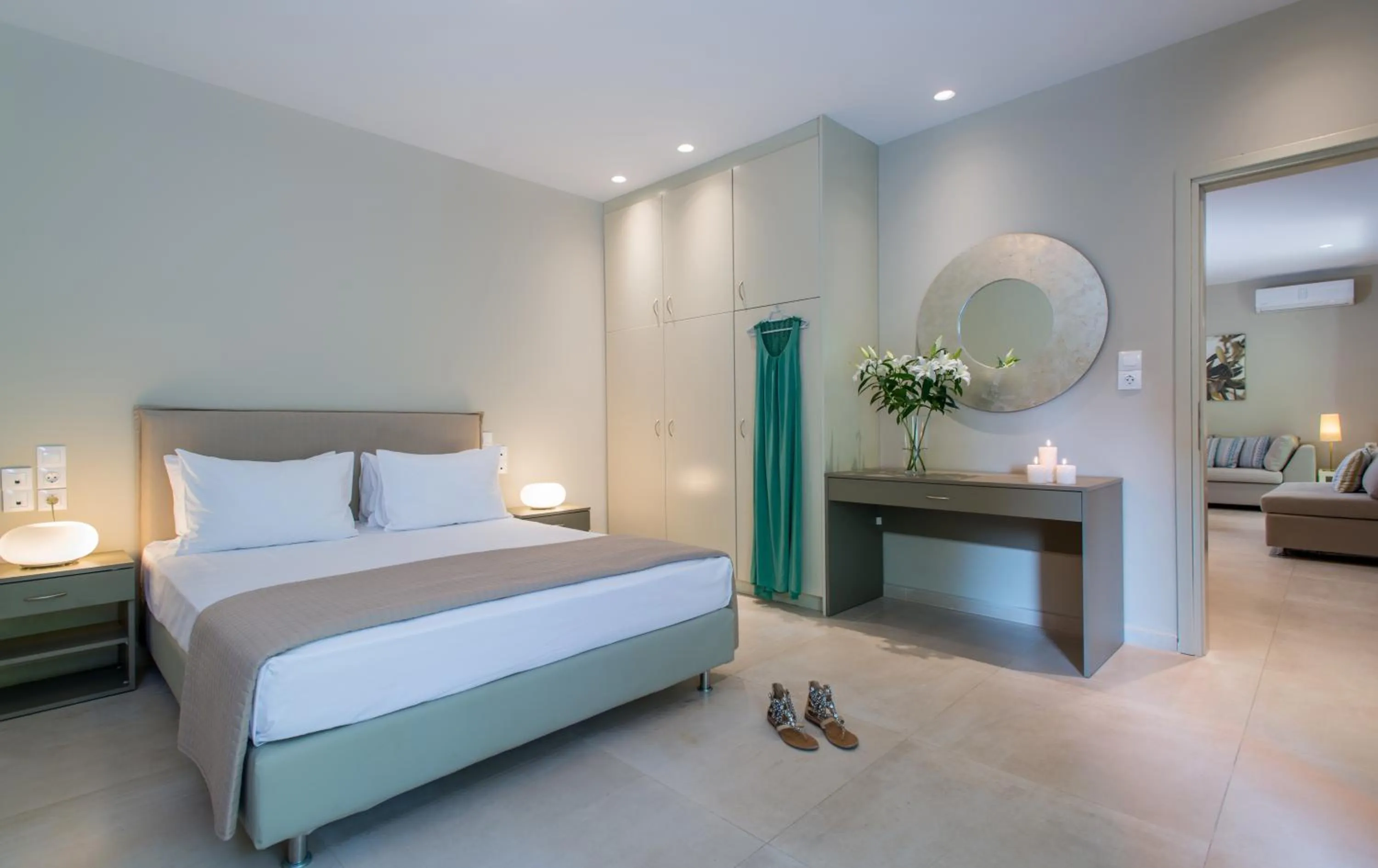 Bed in Club Agia Anna