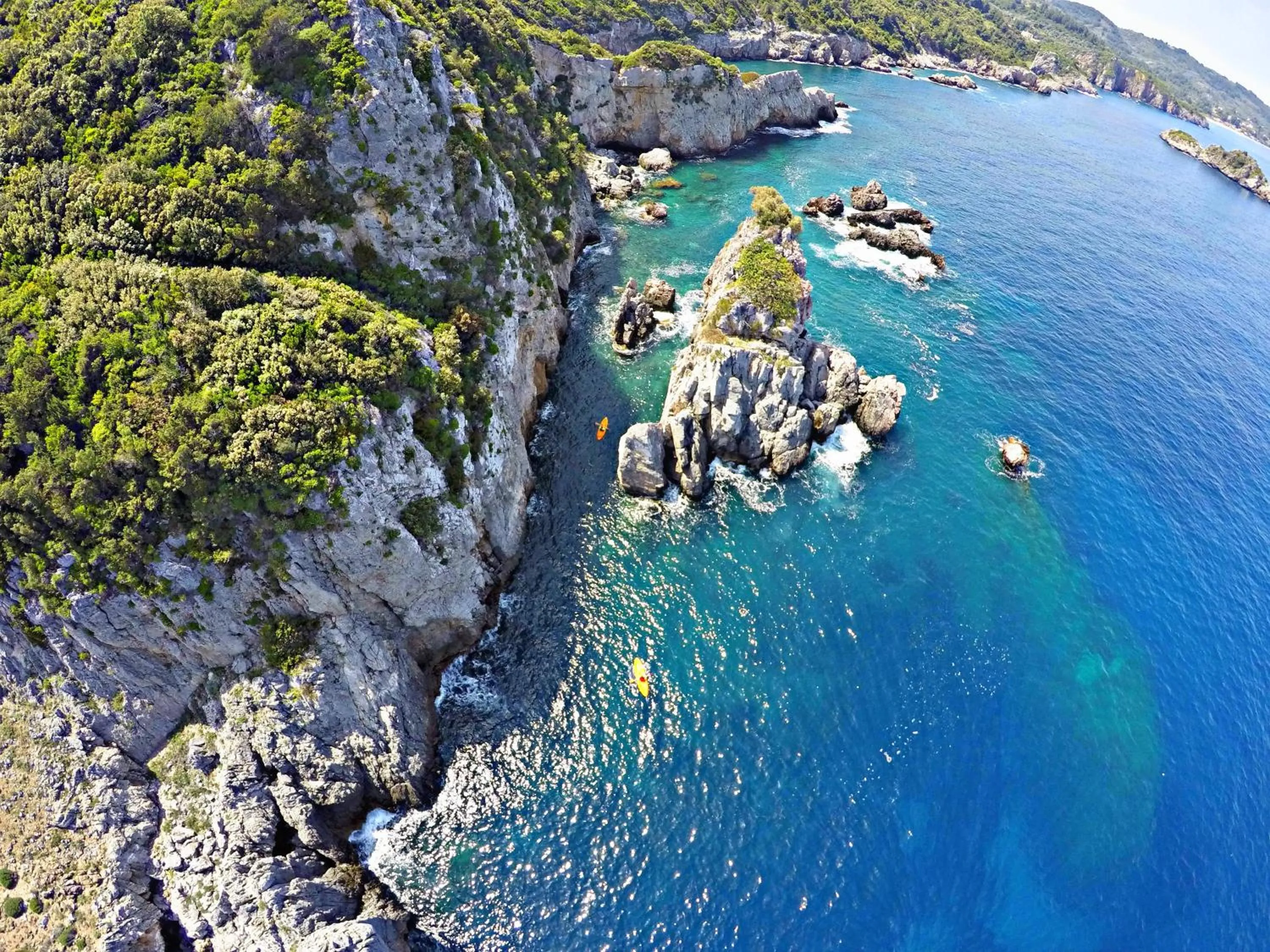 Canoeing in Club Agia Anna