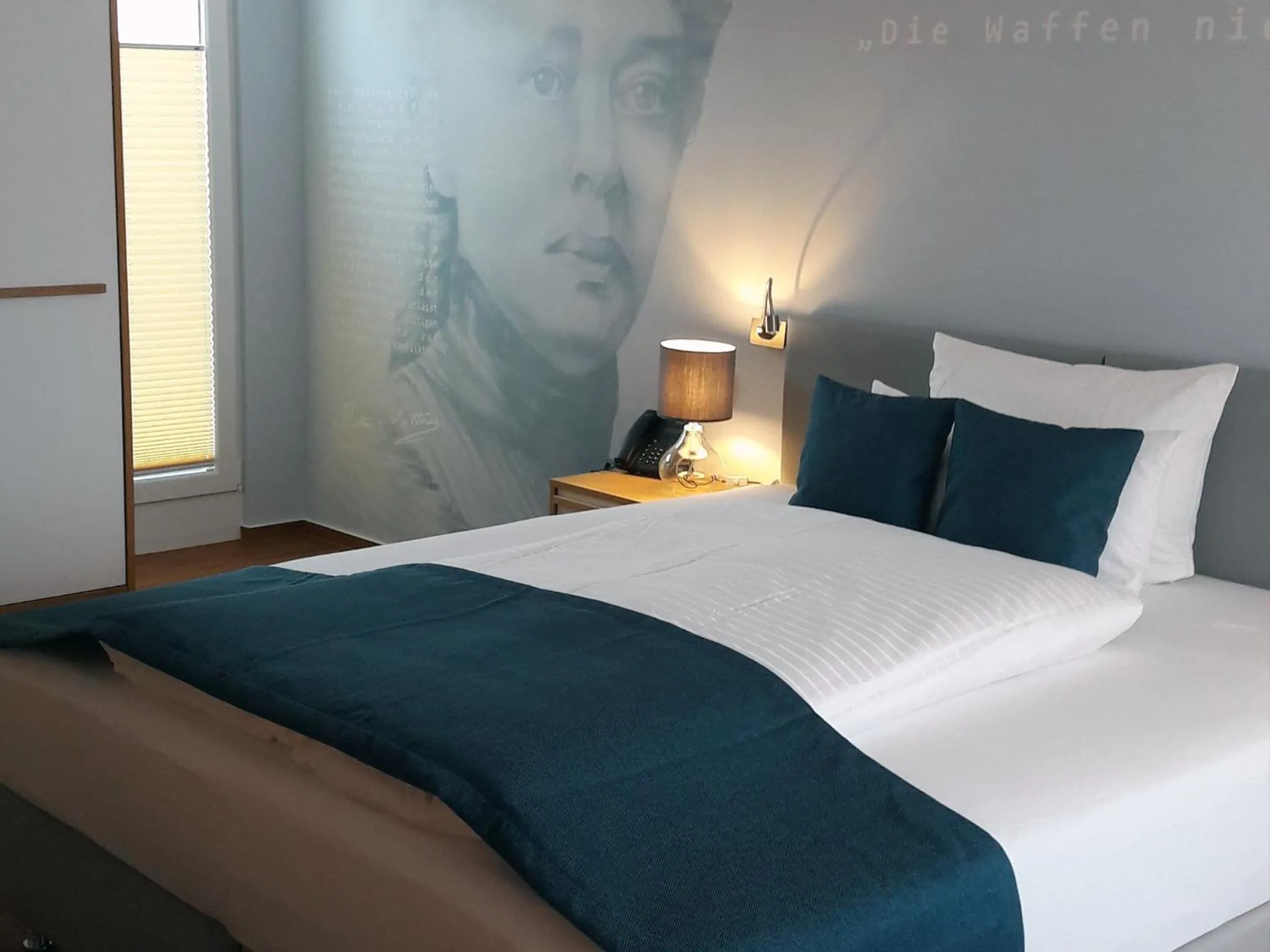 Bed in Gästehaus Luise