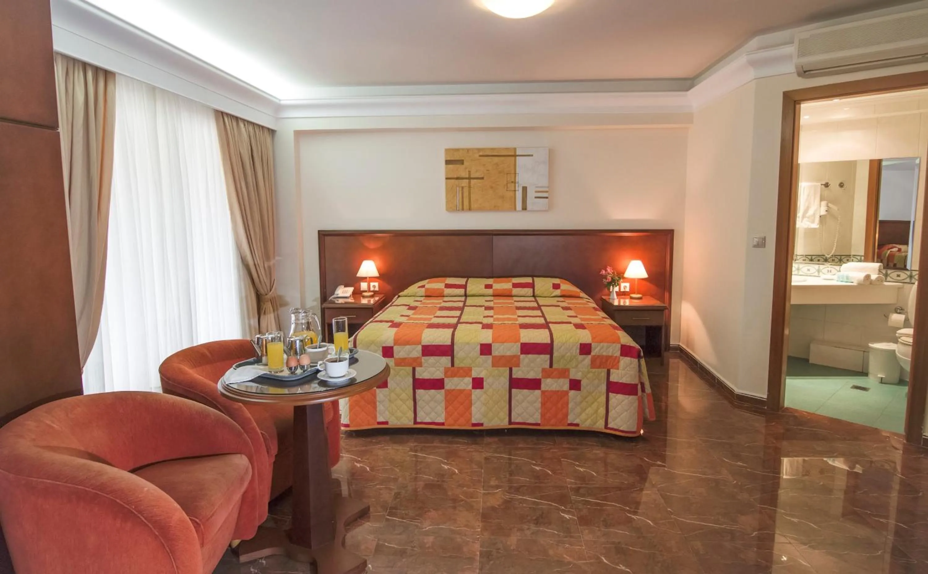 Bed in Porto Alegre Hotel