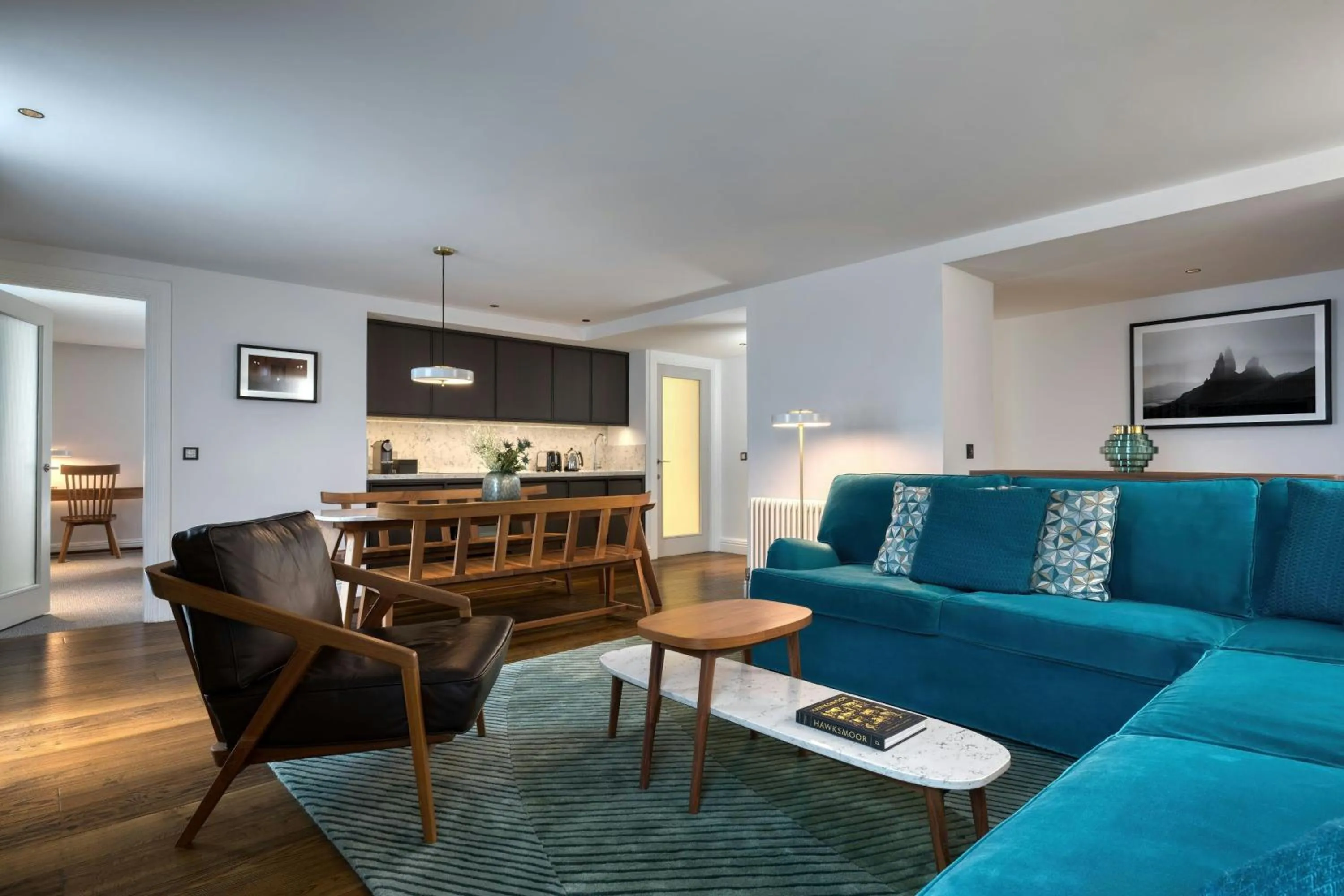 Living room in The Edinburgh Grand, a Luxury Collection Hotel, Edinburgh