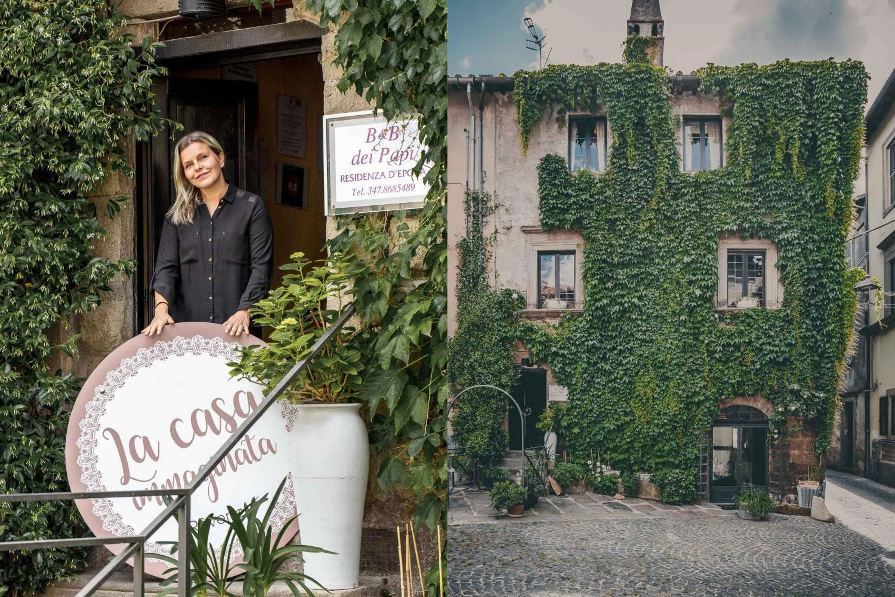 Property building in B&B dei Papi Boutique Hotel