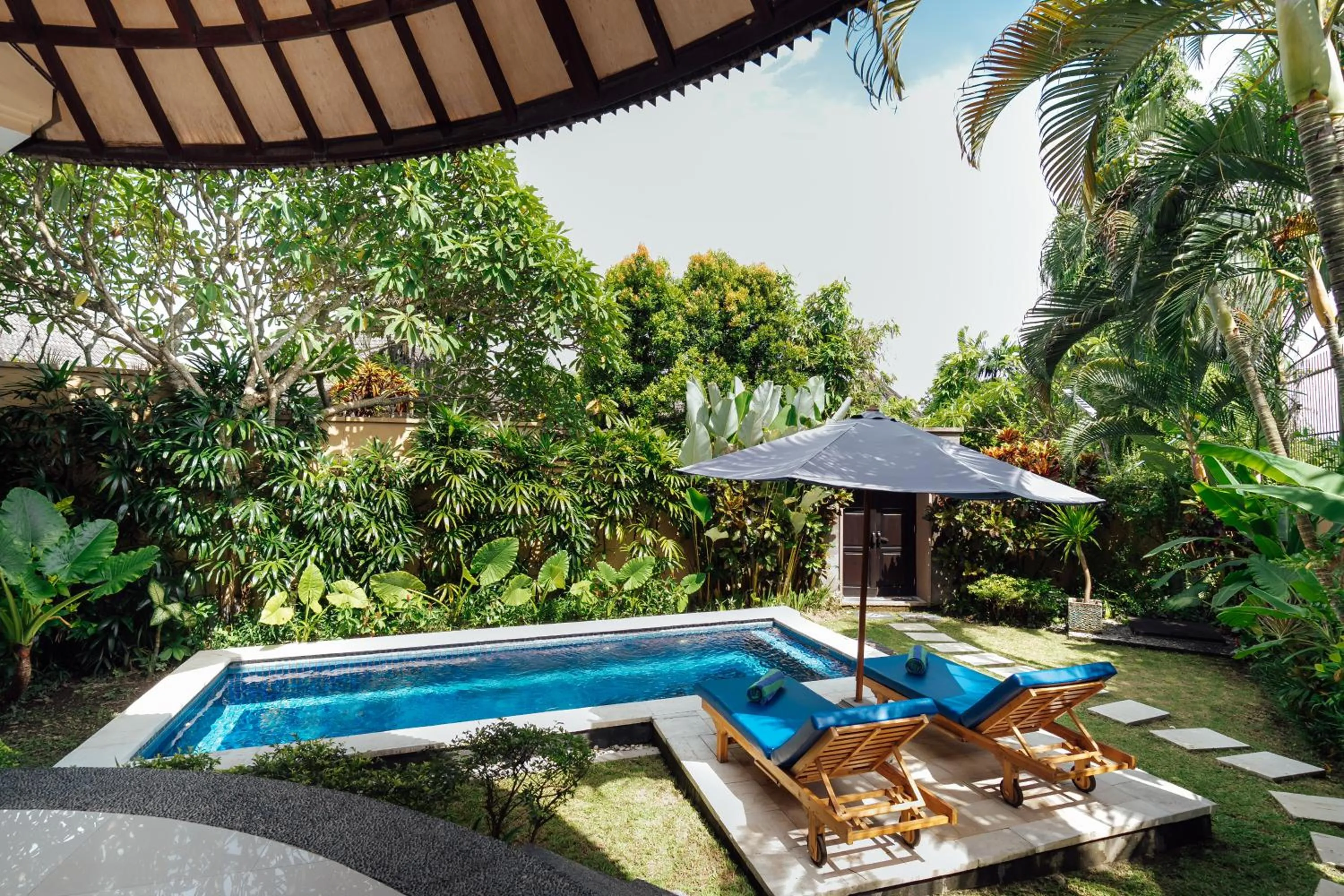 Pool view in The Bidadari Villas and Spa Umalas - Seminyak