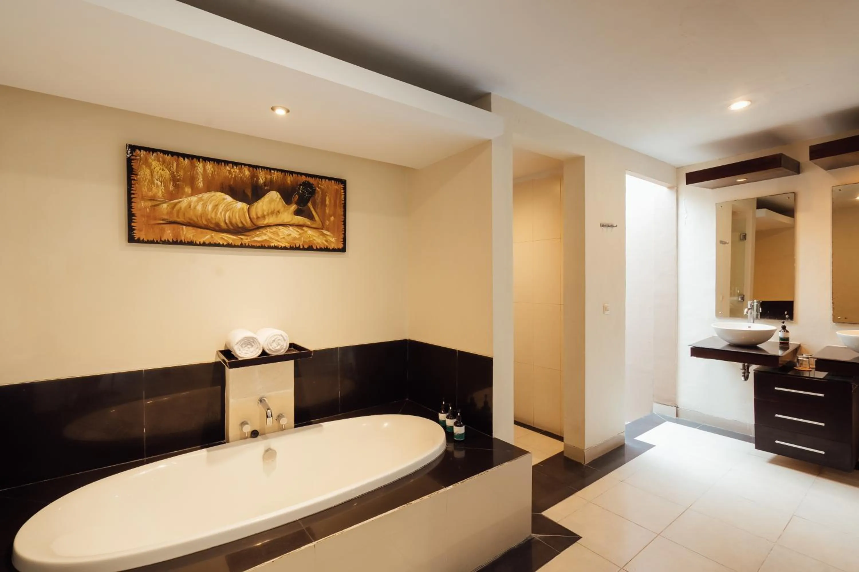 Bathroom in The Bidadari Villas and Spa Umalas - Seminyak