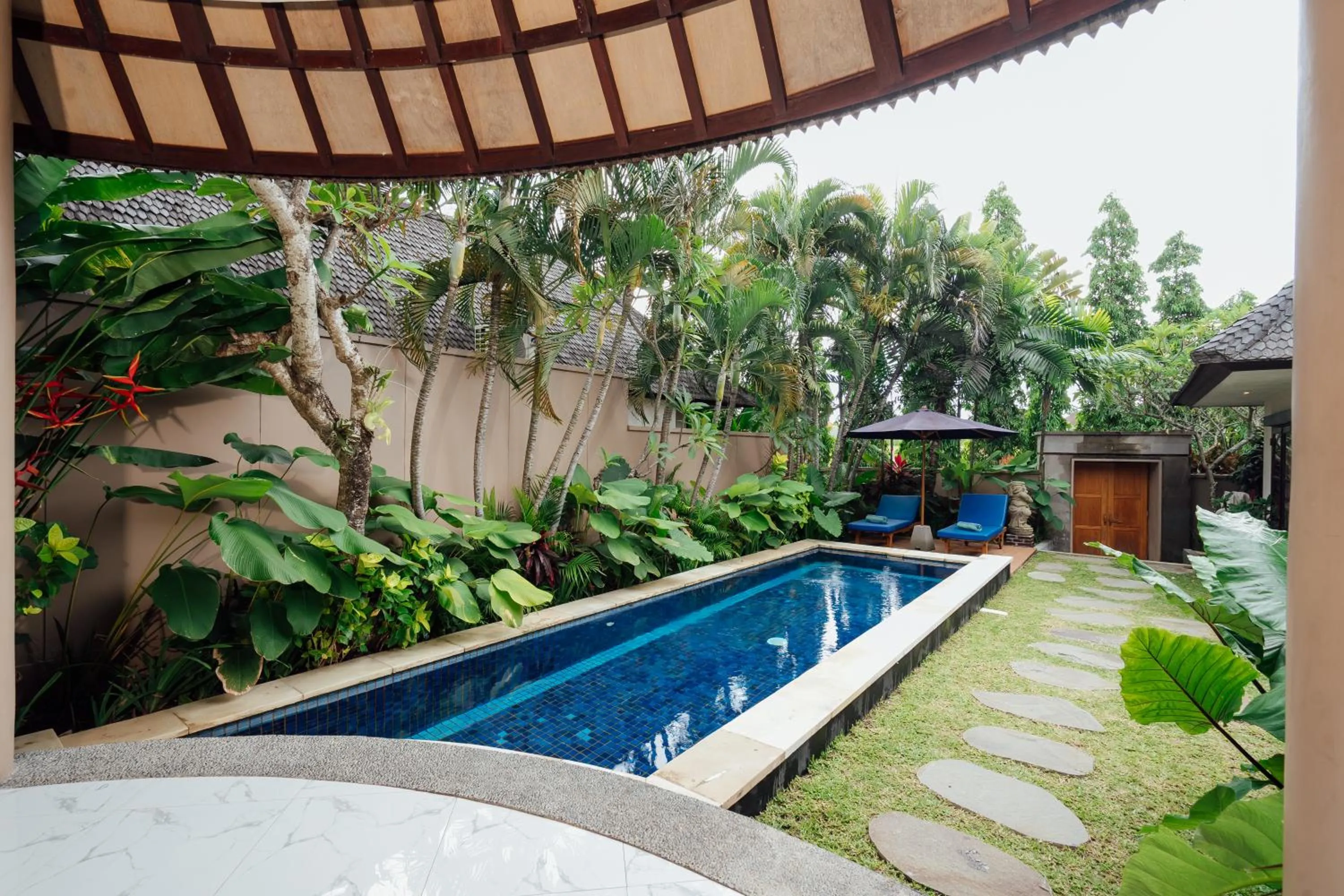 Swimming pool in The Bidadari Villas and Spa Umalas - Seminyak