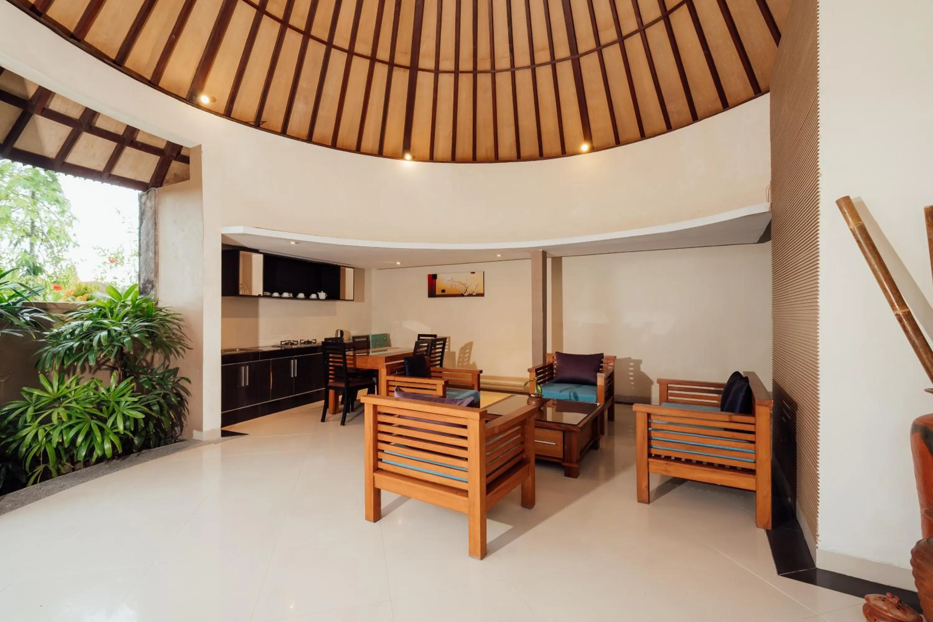 Kitchen or kitchenette in The Bidadari Villas and Spa Umalas - Seminyak