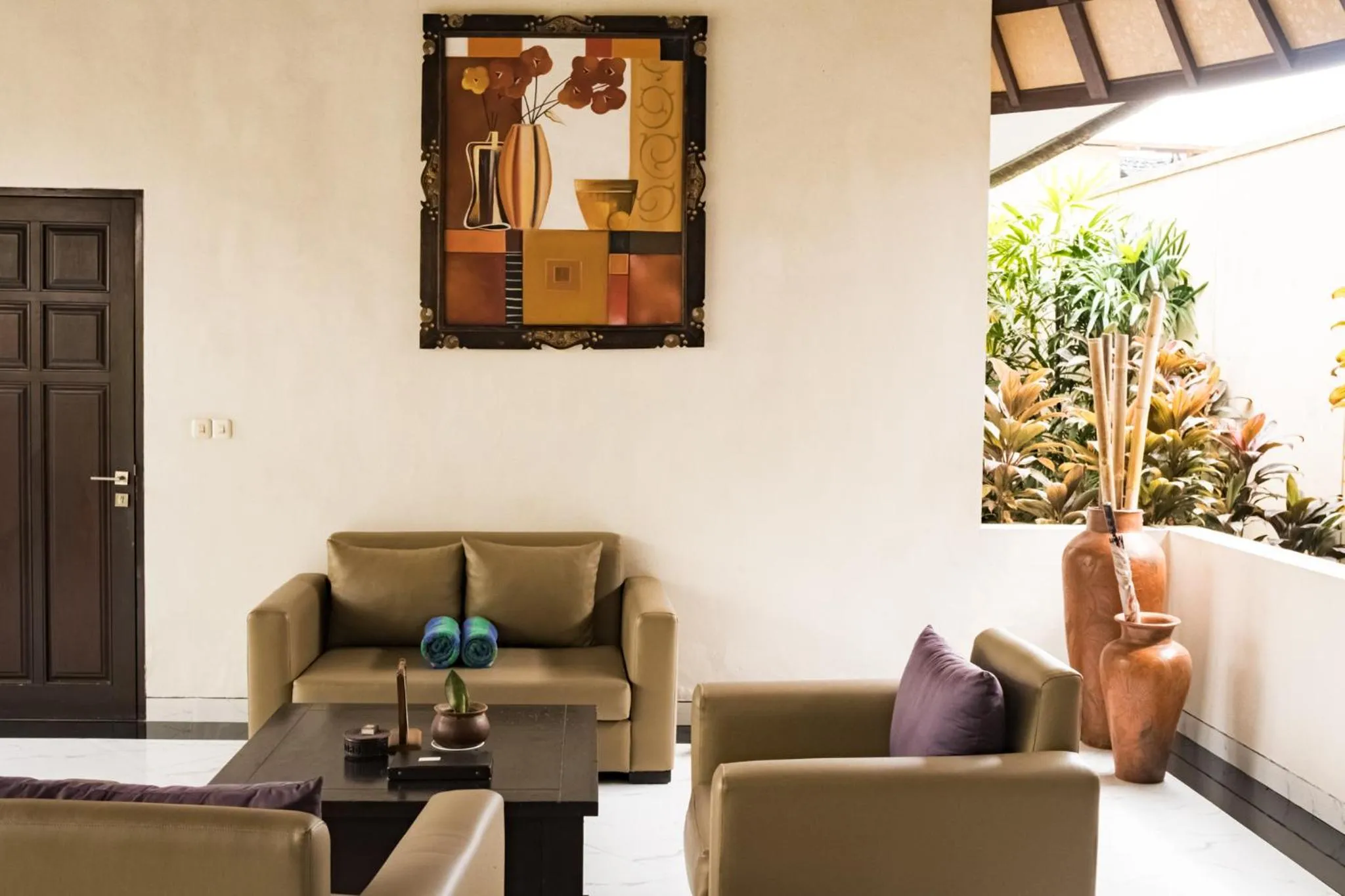 Living room in The Bidadari Villas and Spa Umalas - Seminyak