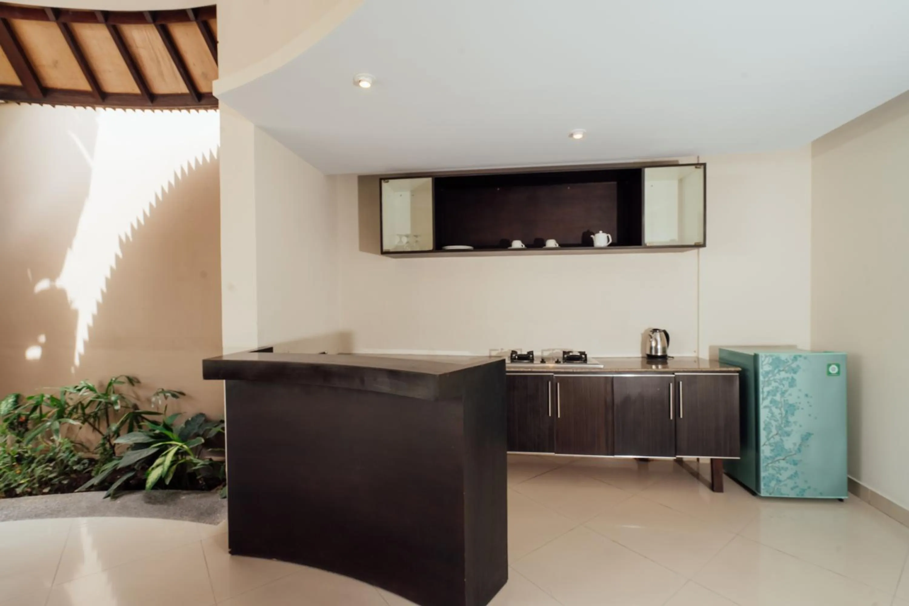 Kitchen or kitchenette in The Bidadari Villas and Spa Umalas - Seminyak