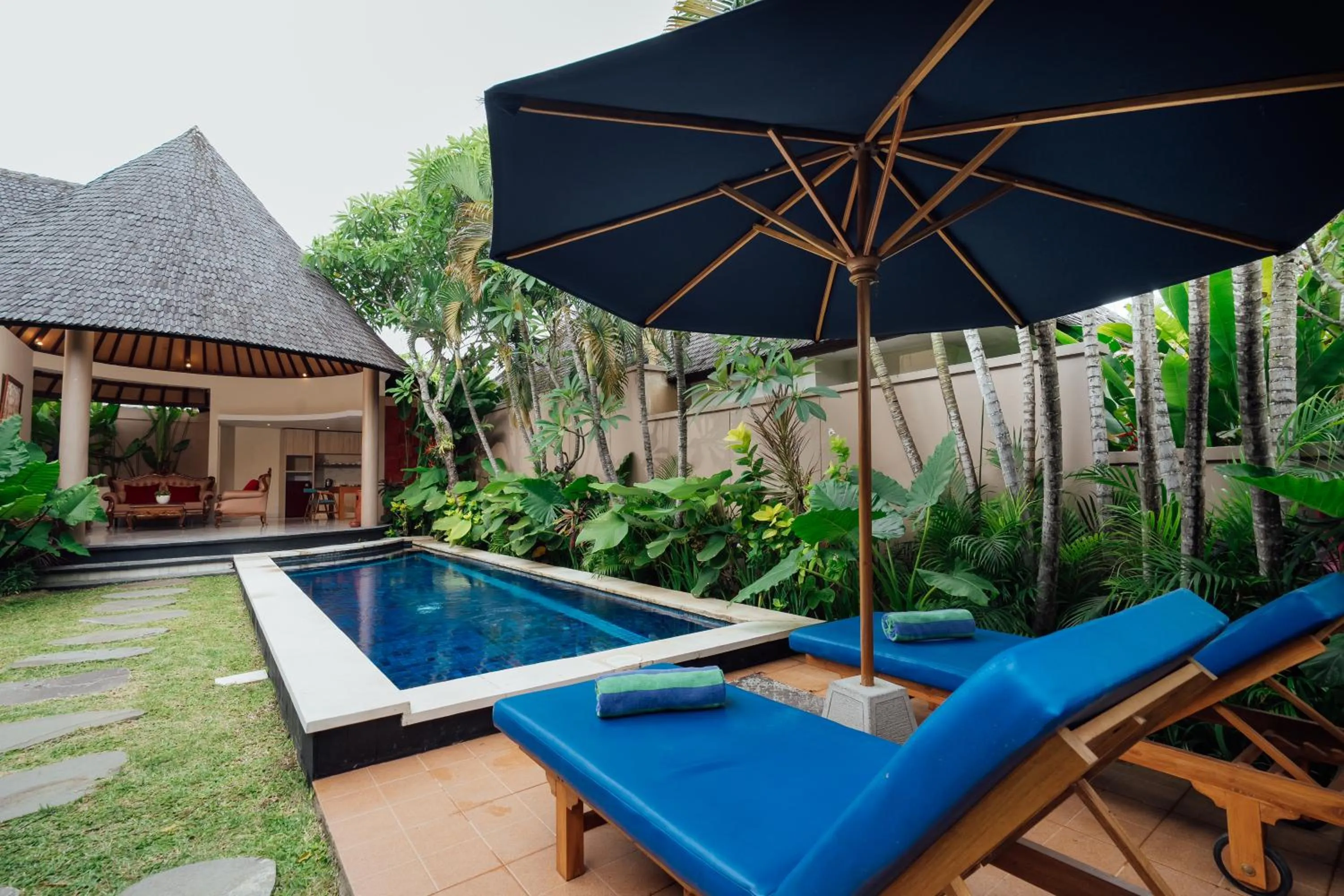 Swimming pool in The Bidadari Villas and Spa Umalas - Seminyak