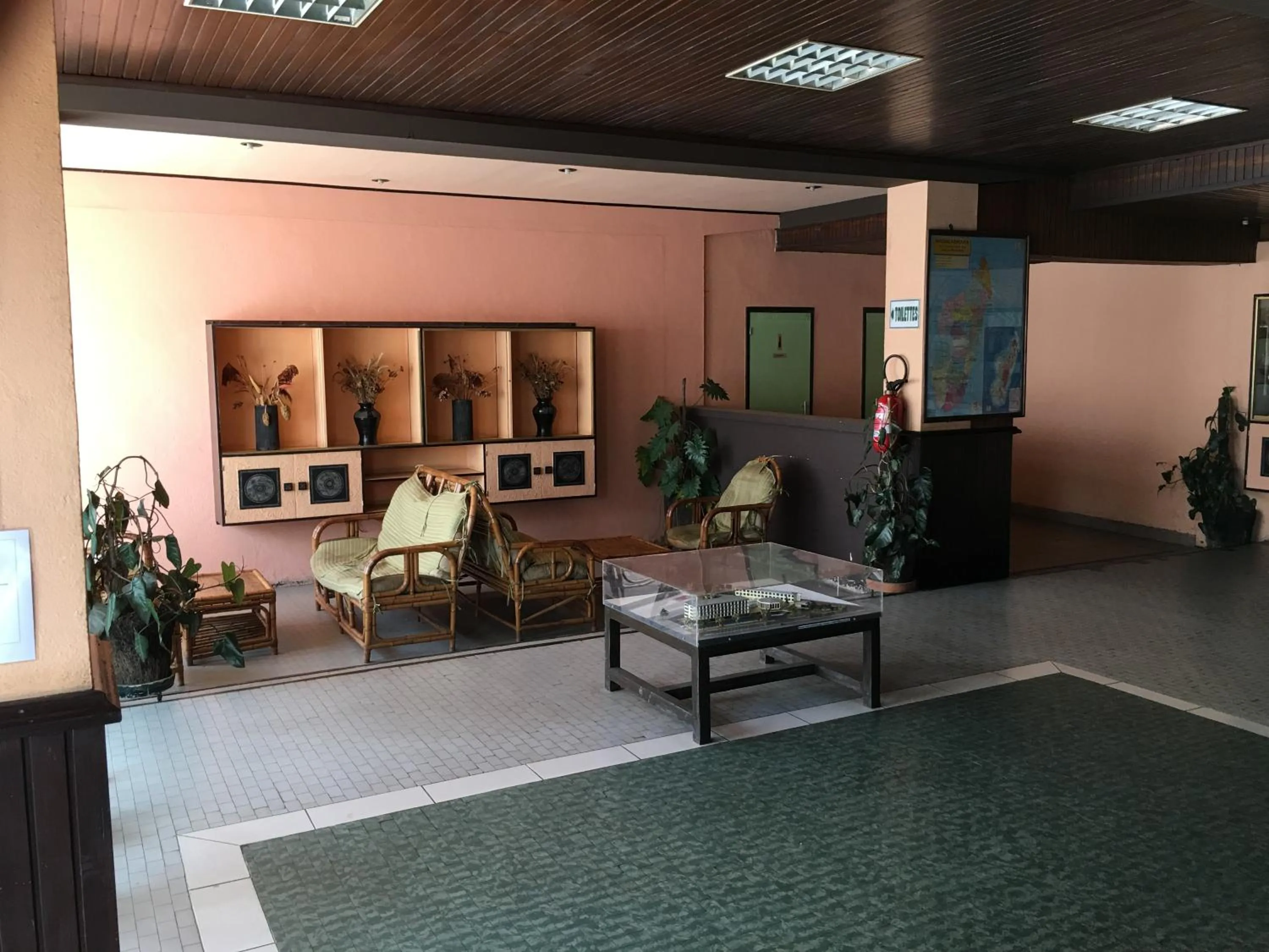 Lobby or reception in Motel d'Antananarivo