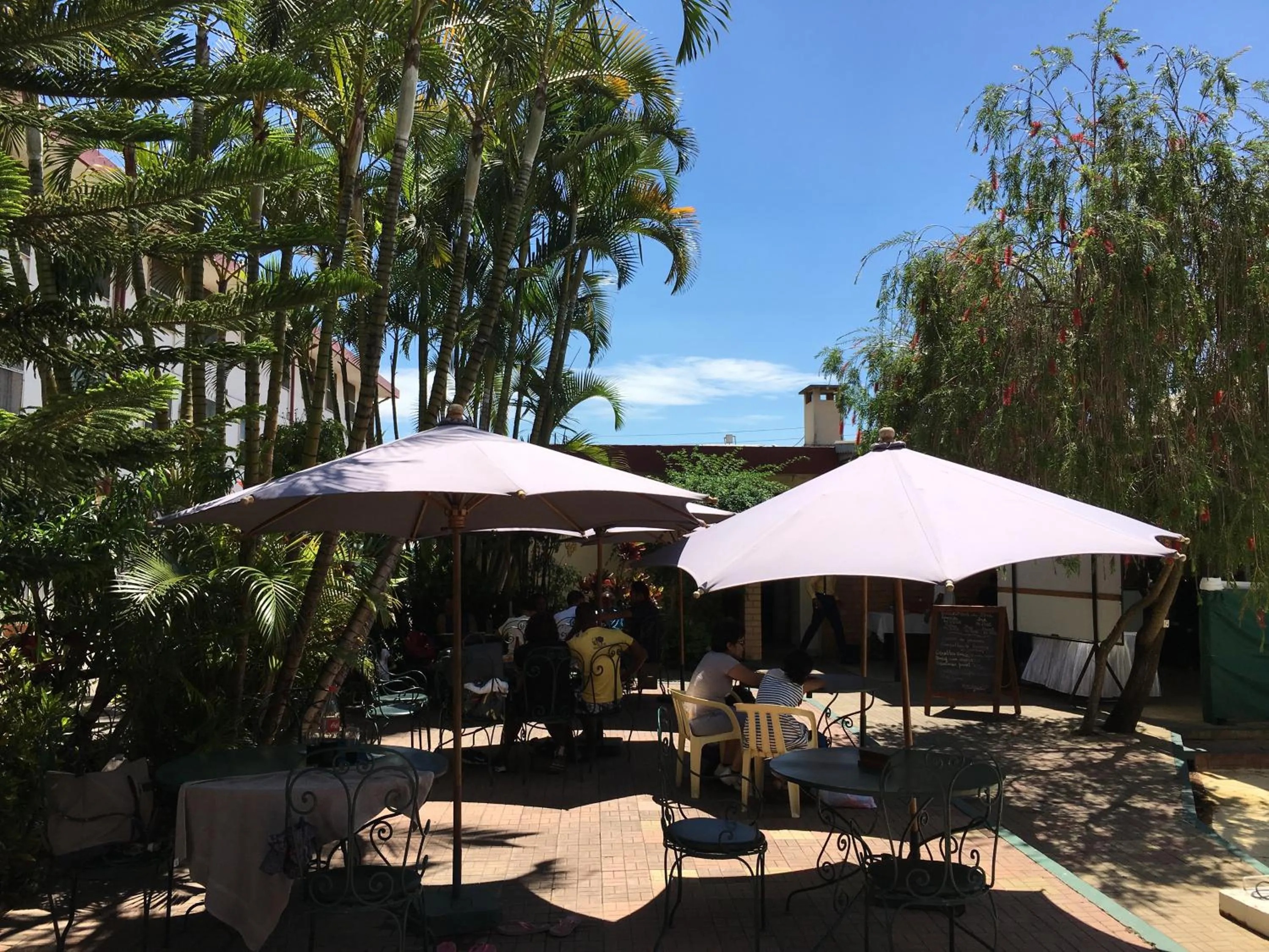Patio in Motel d'Antananarivo