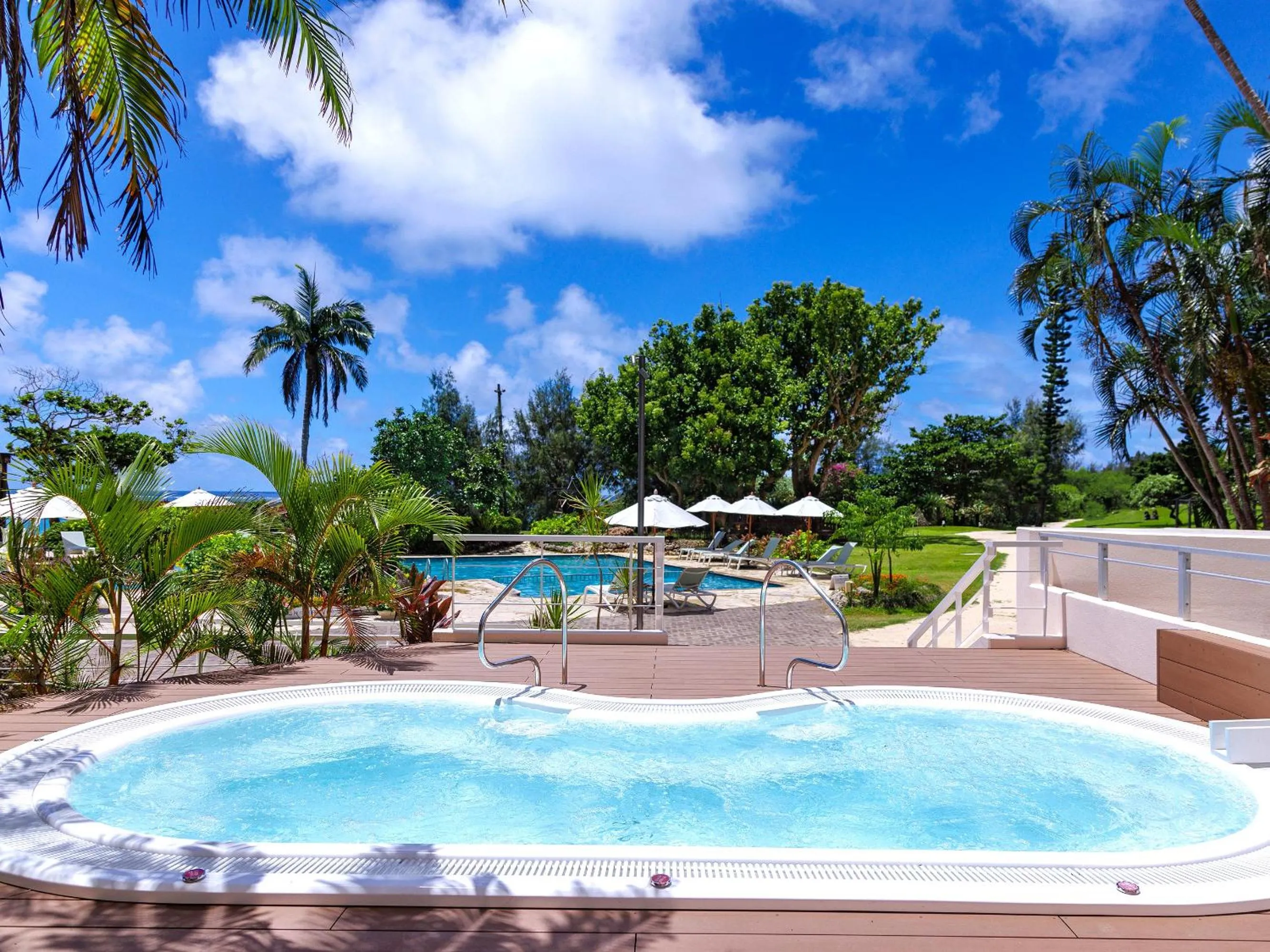 Swimming pool in Wellness Villa Brisa