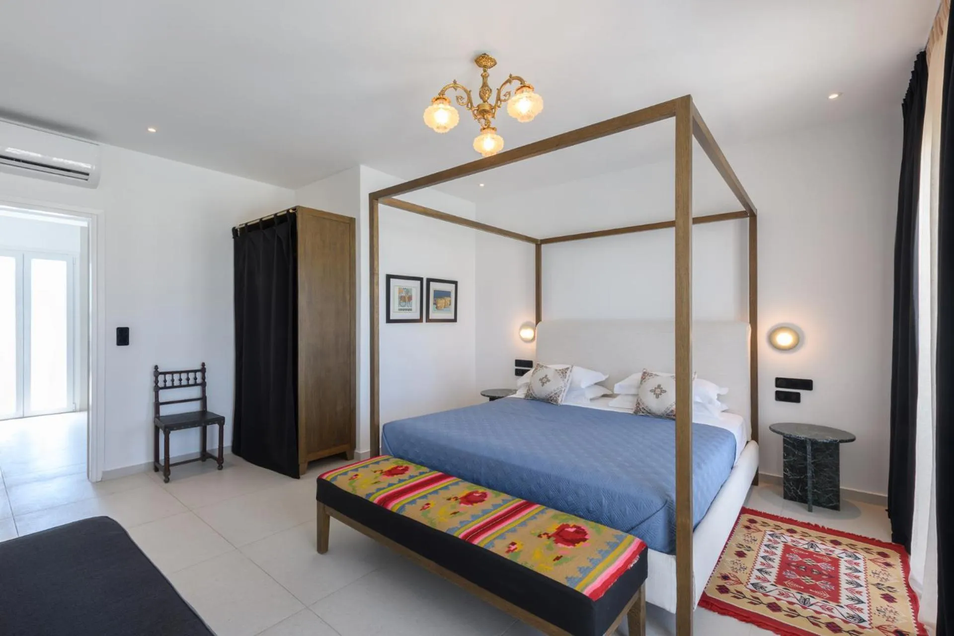 Bedroom, Bed in Kallisti Paros