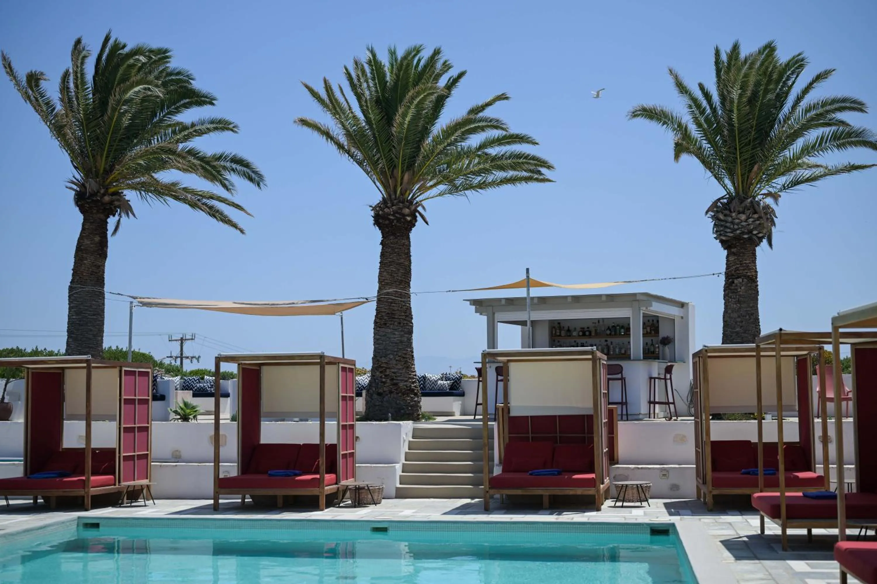 Swimming pool in Kallisti Paros