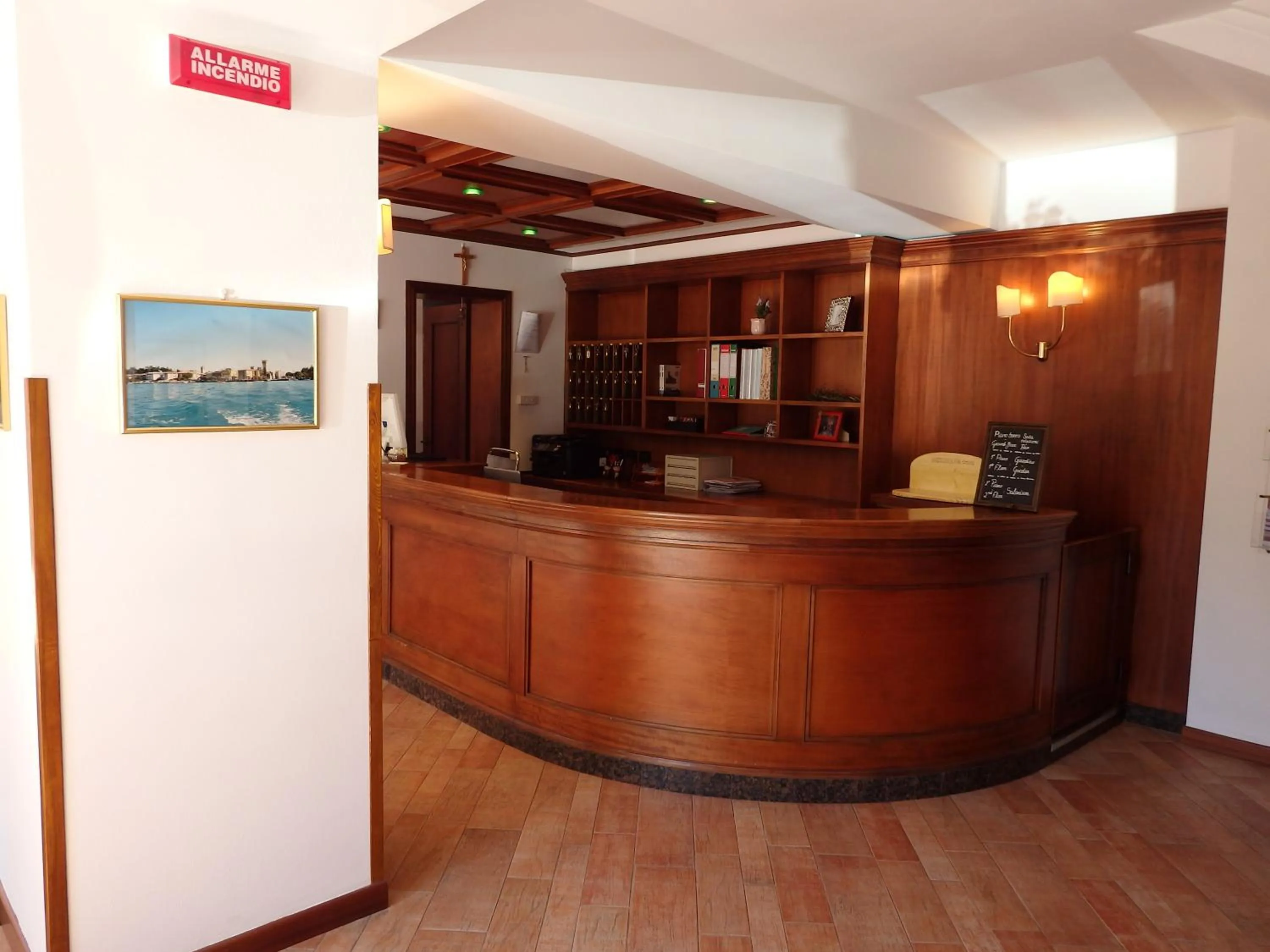 Lobby or reception in Hotel Meridiana