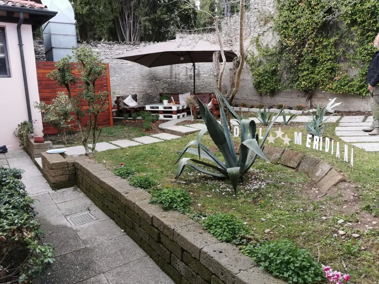 Garden in Hotel Meridiana