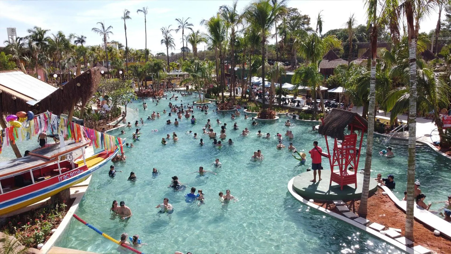 Aqua park in Hot Beach Resort
