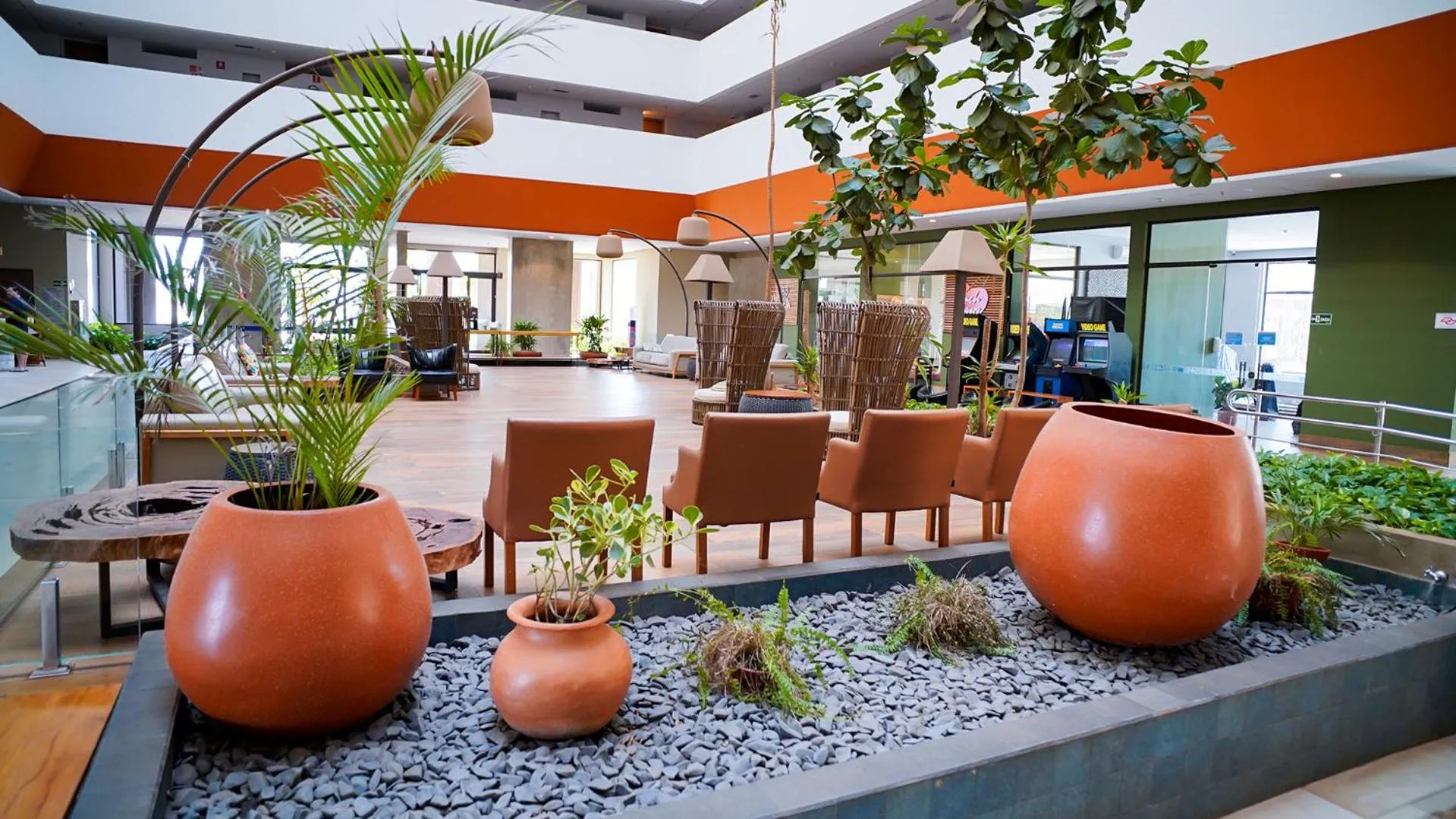 Seating area in Hot Beach Resort