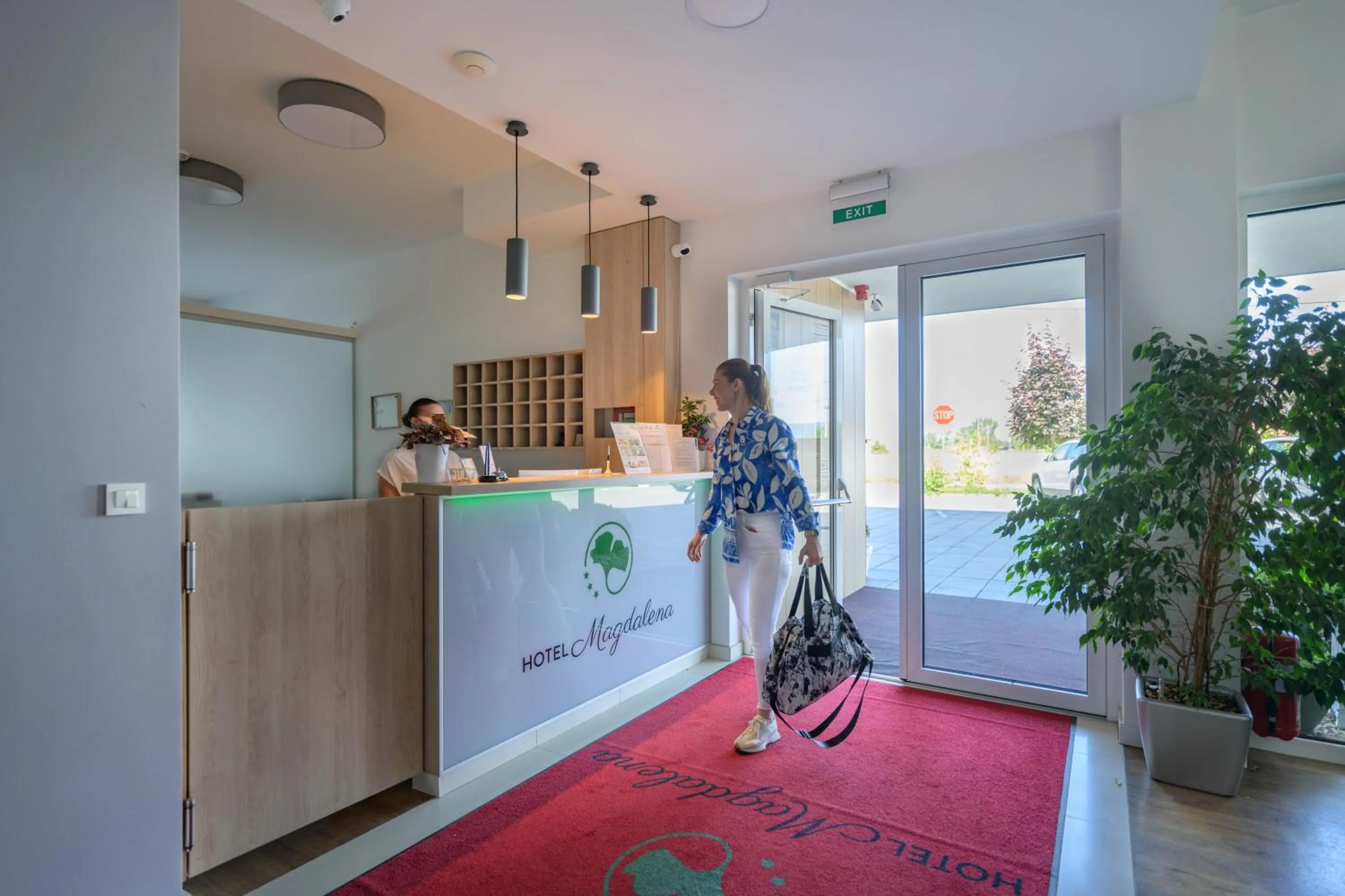 Lobby or reception in Hotel Magdalena