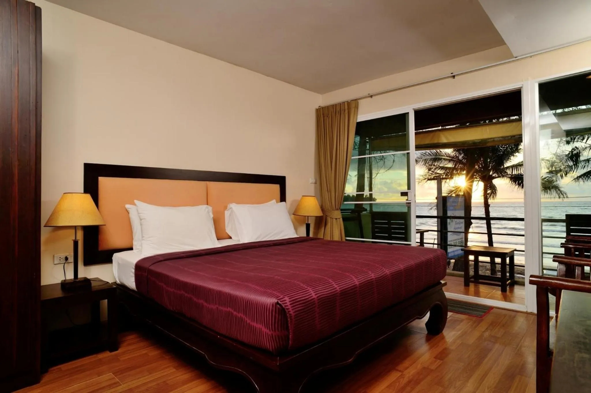 Photo of the whole room, Bed in Kamala Beachfront Apartment