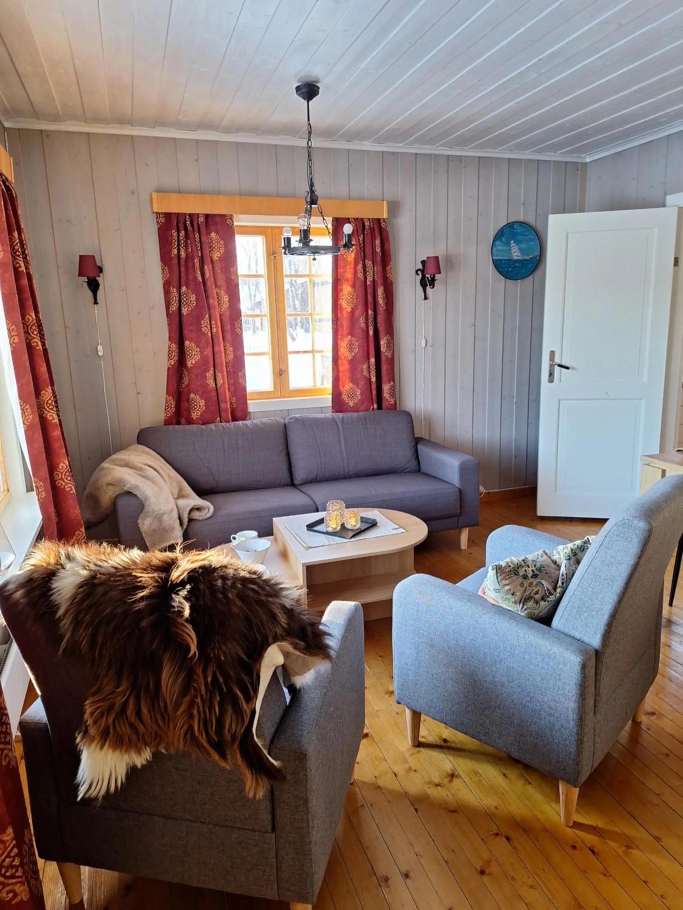 Living room in Øen Turistsenter Cottages