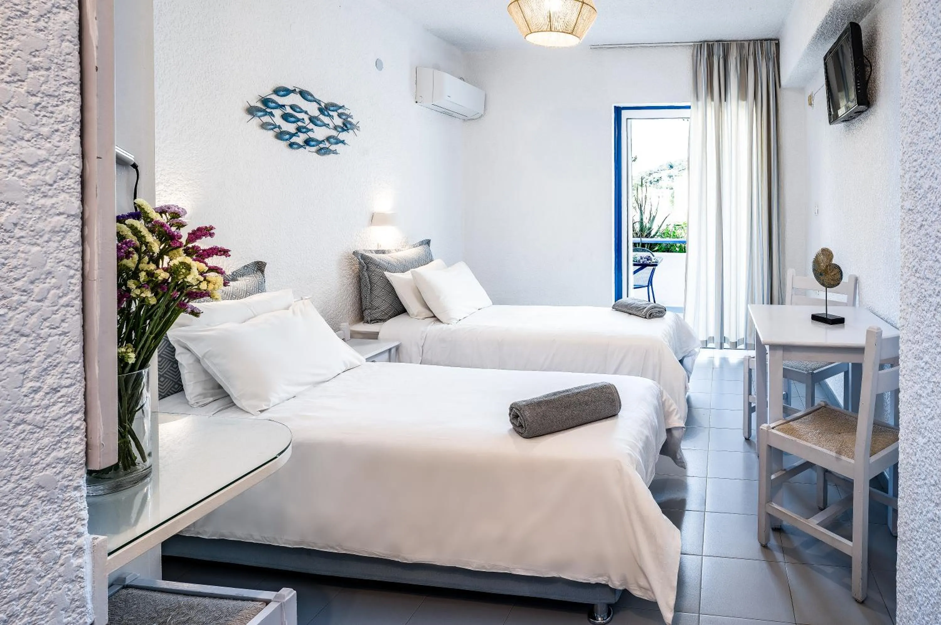 Bed in Ninetta's Studios