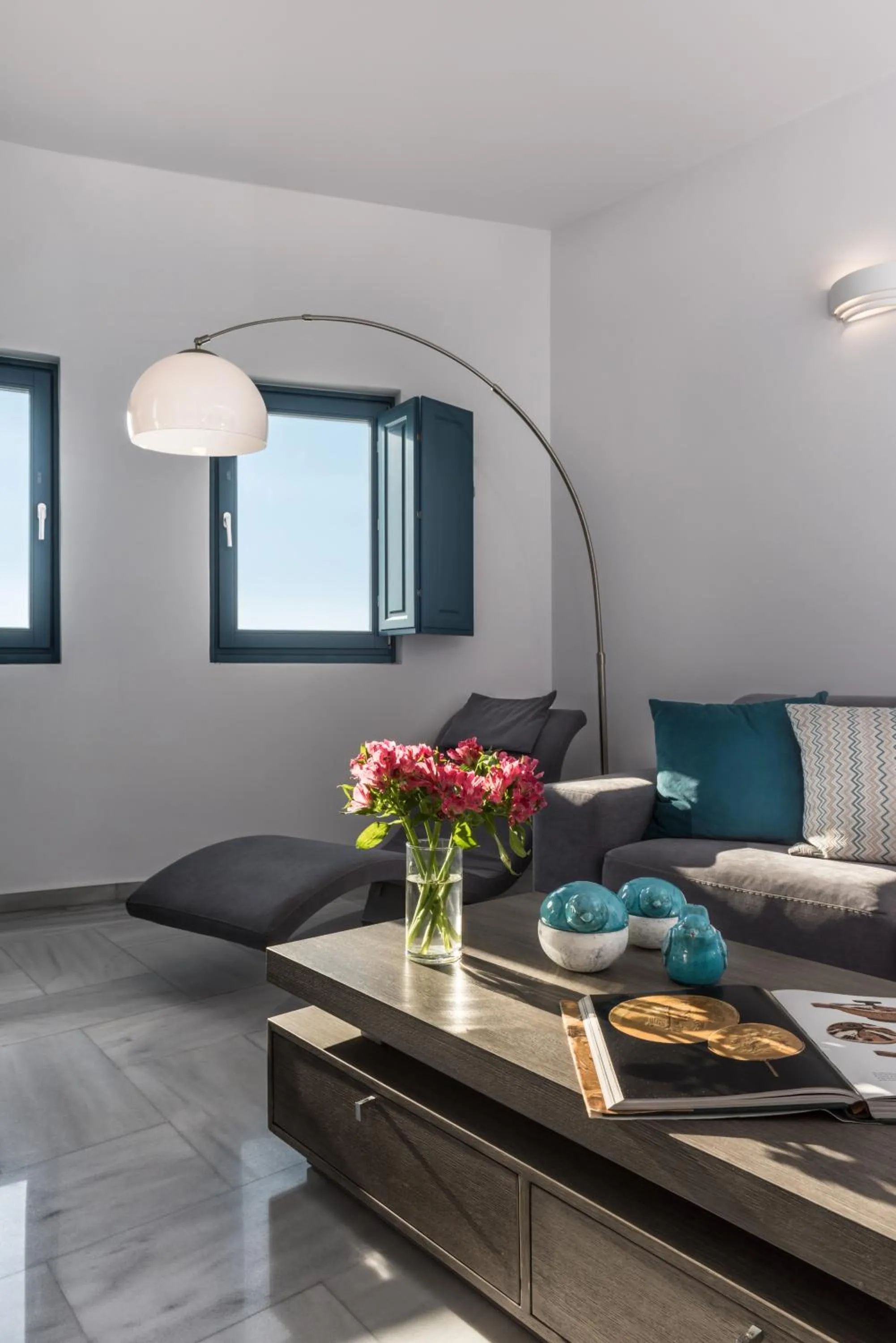 Living room in Anteliz Suites