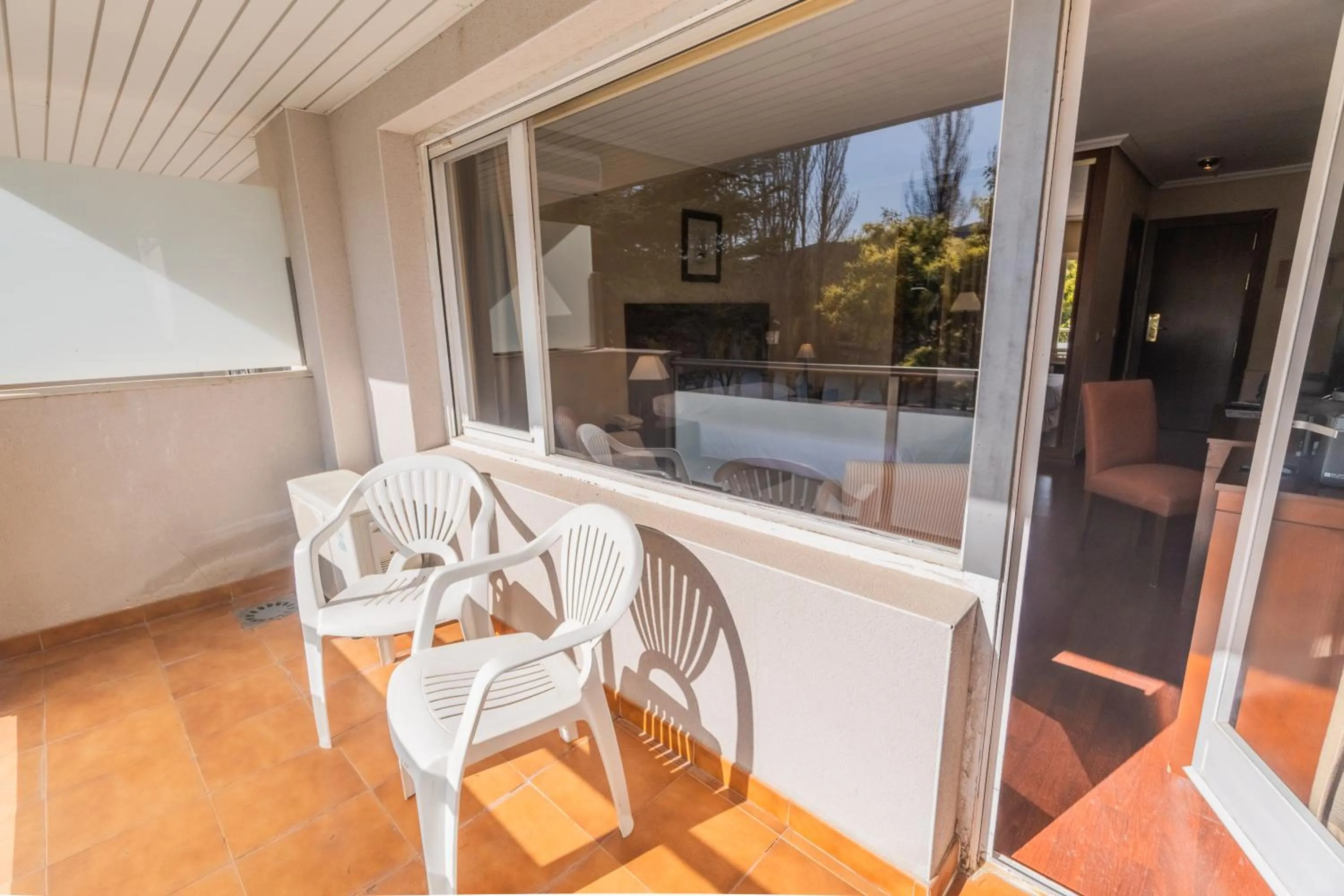 Patio in Hotel Náyade