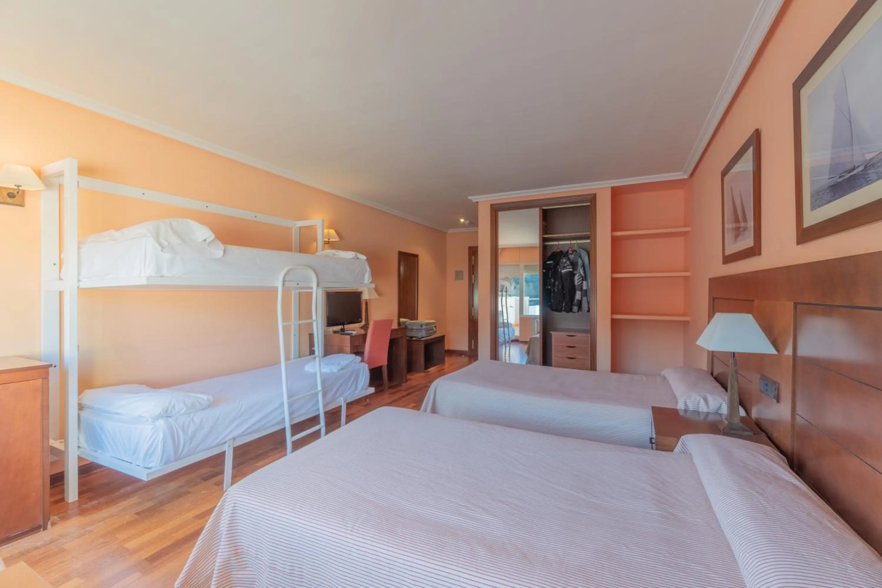 Bed in Hotel Náyade