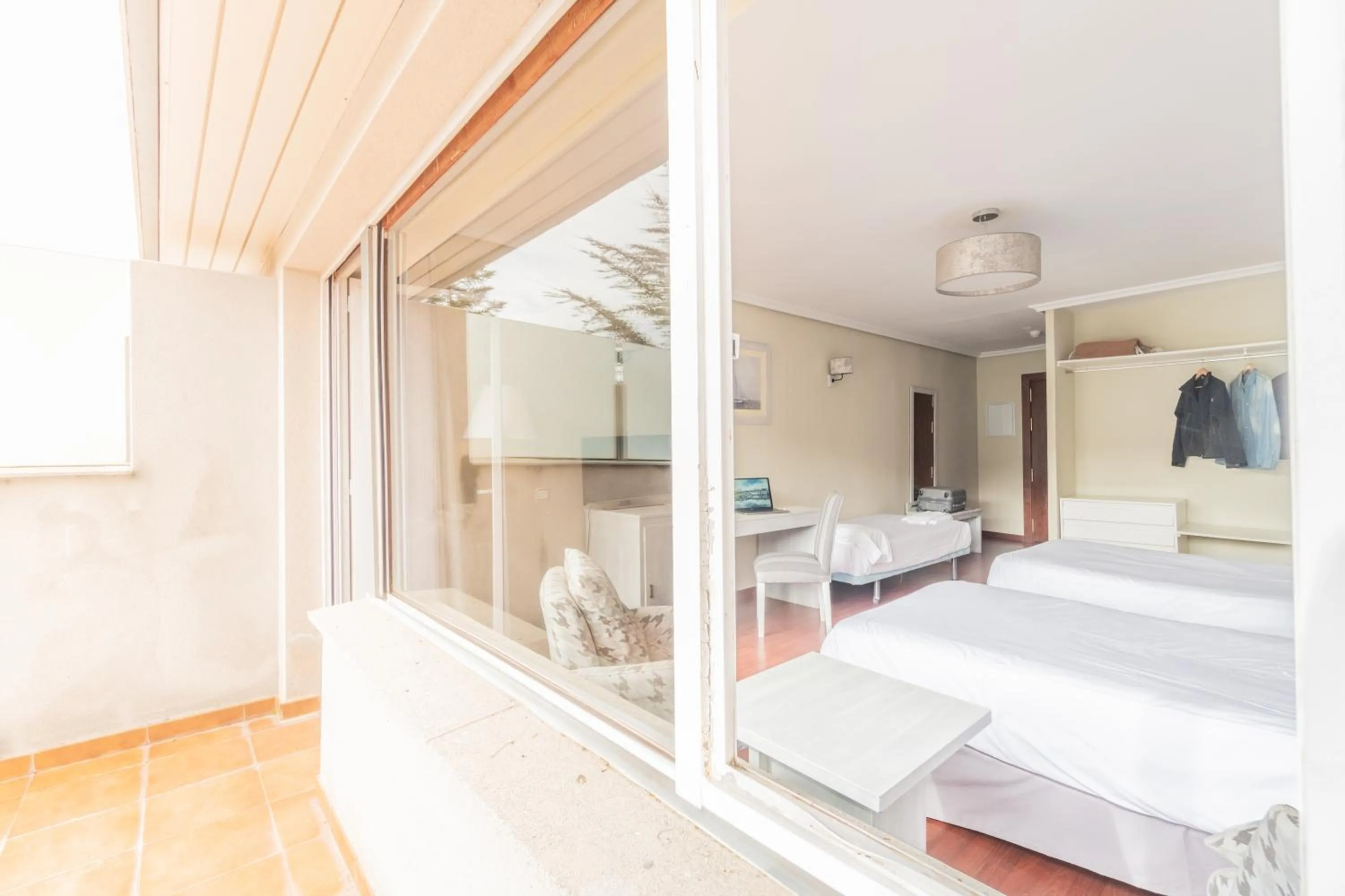 Bed in Hotel Náyade