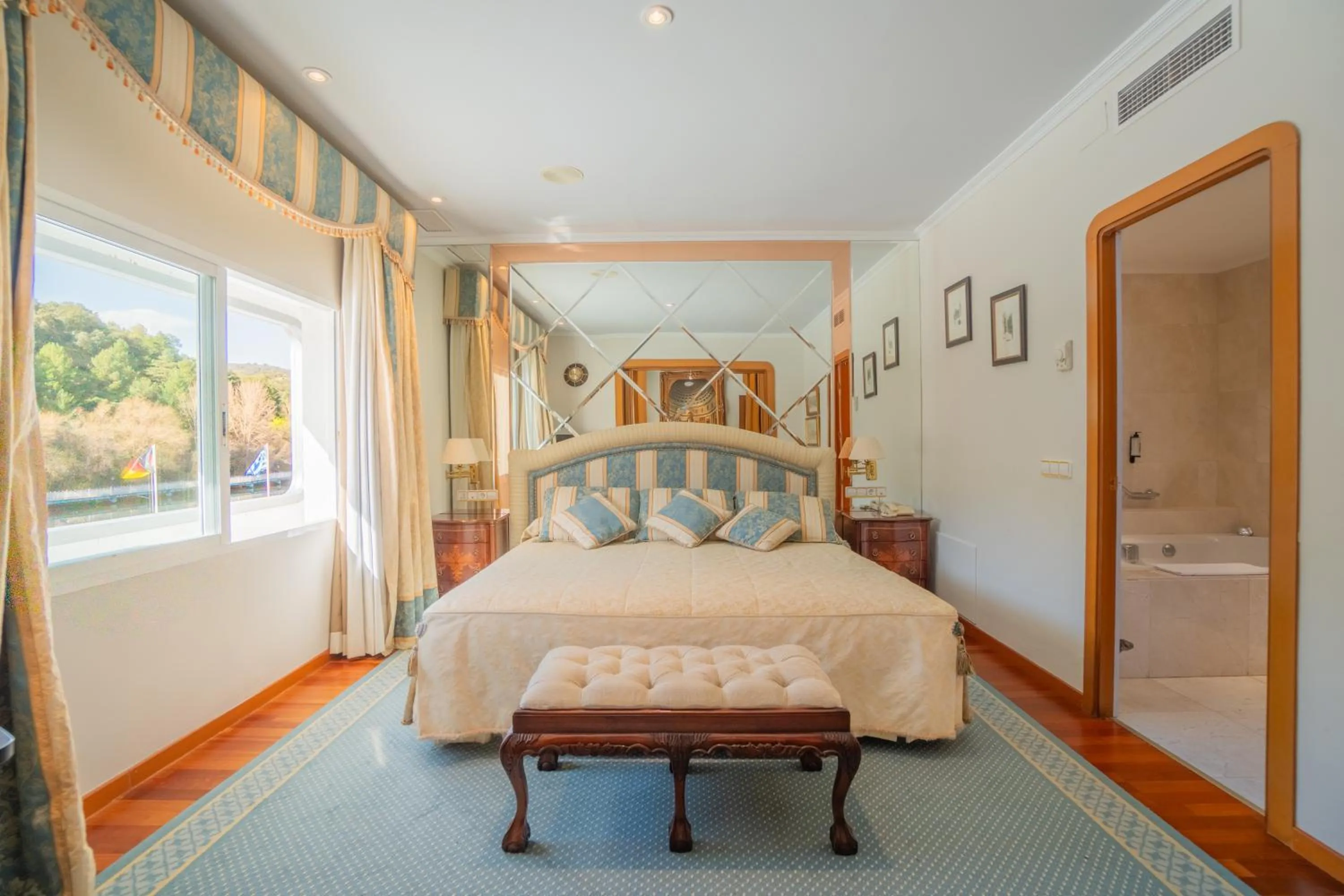 Bedroom, Bed in Hotel Náyade