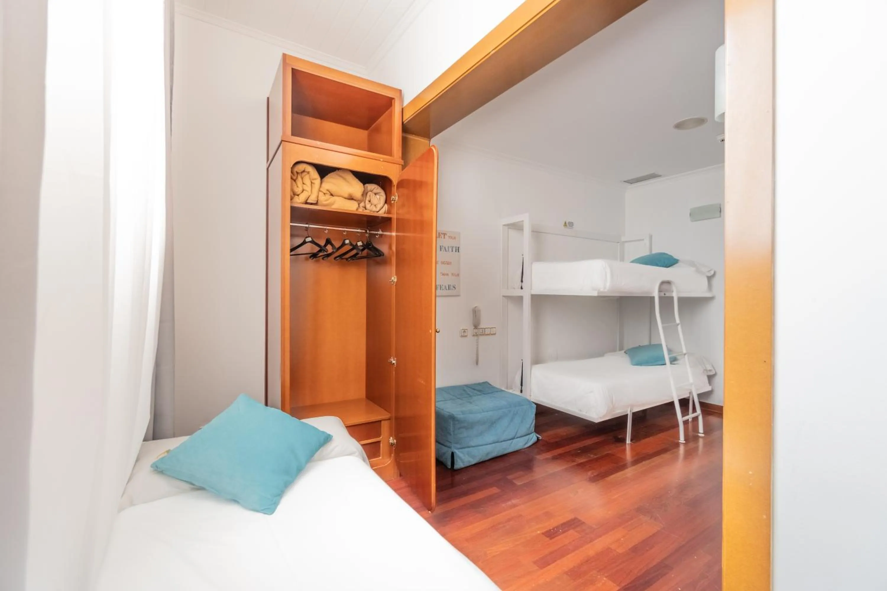 Bed in Hotel Náyade