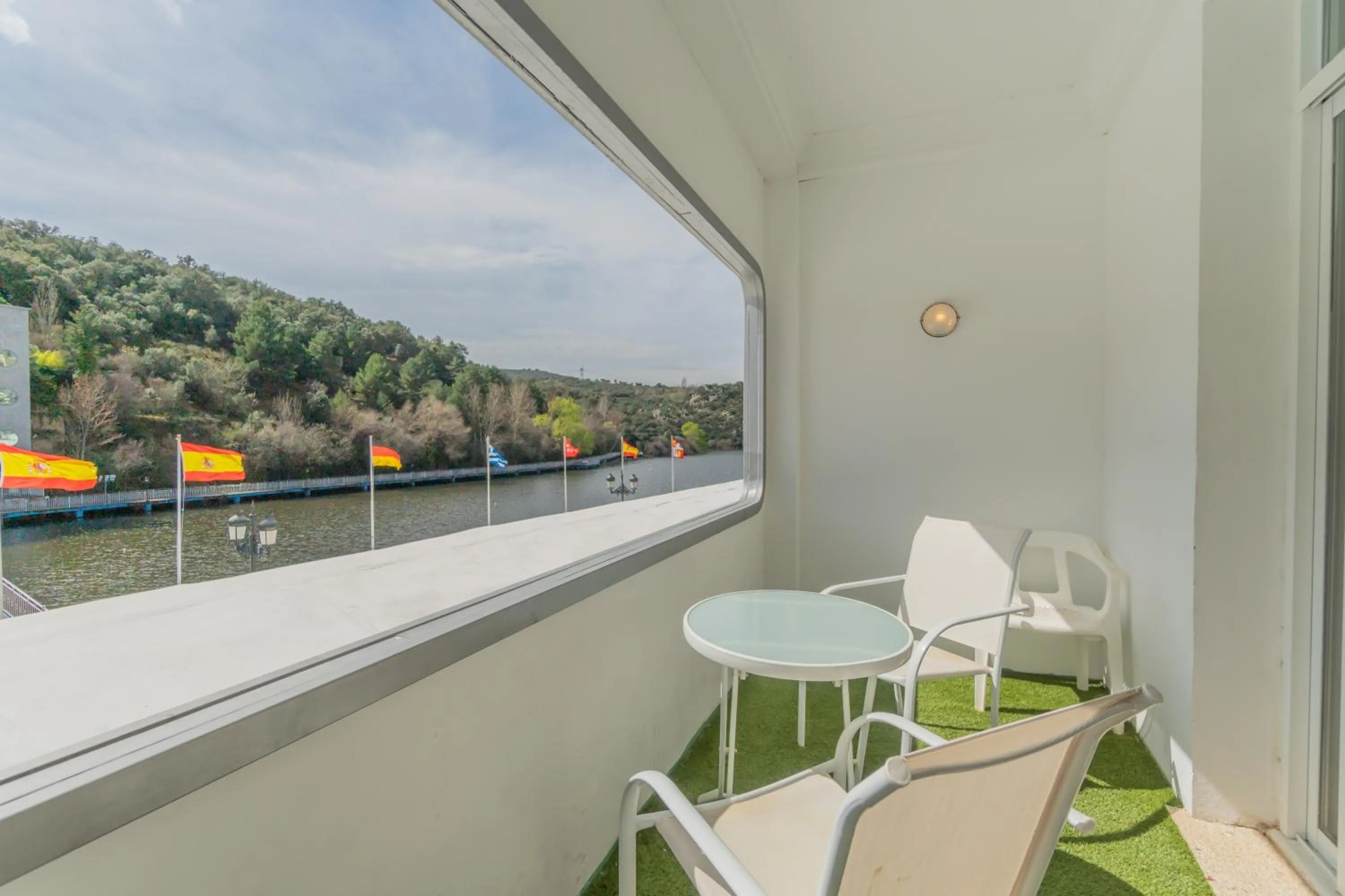 Patio in Hotel Náyade