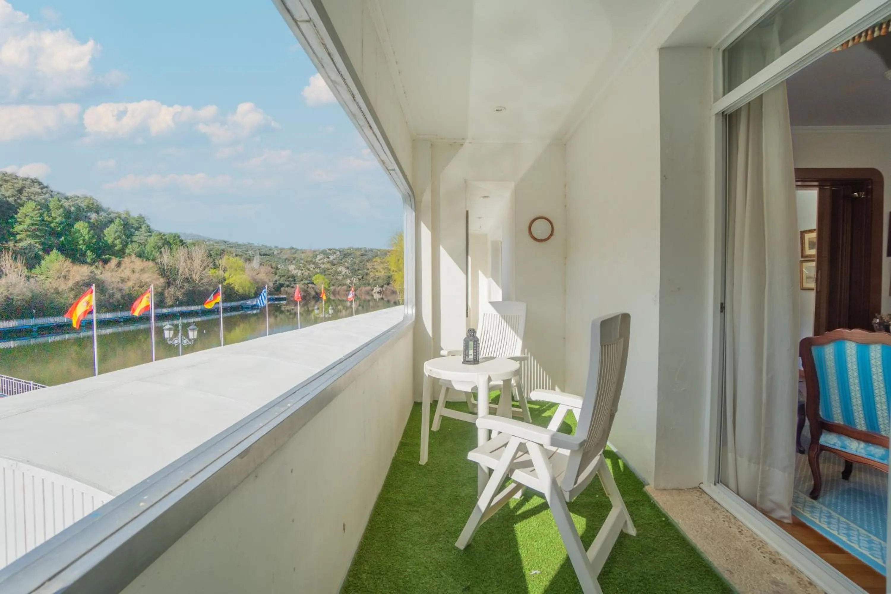 Patio in Hotel Náyade