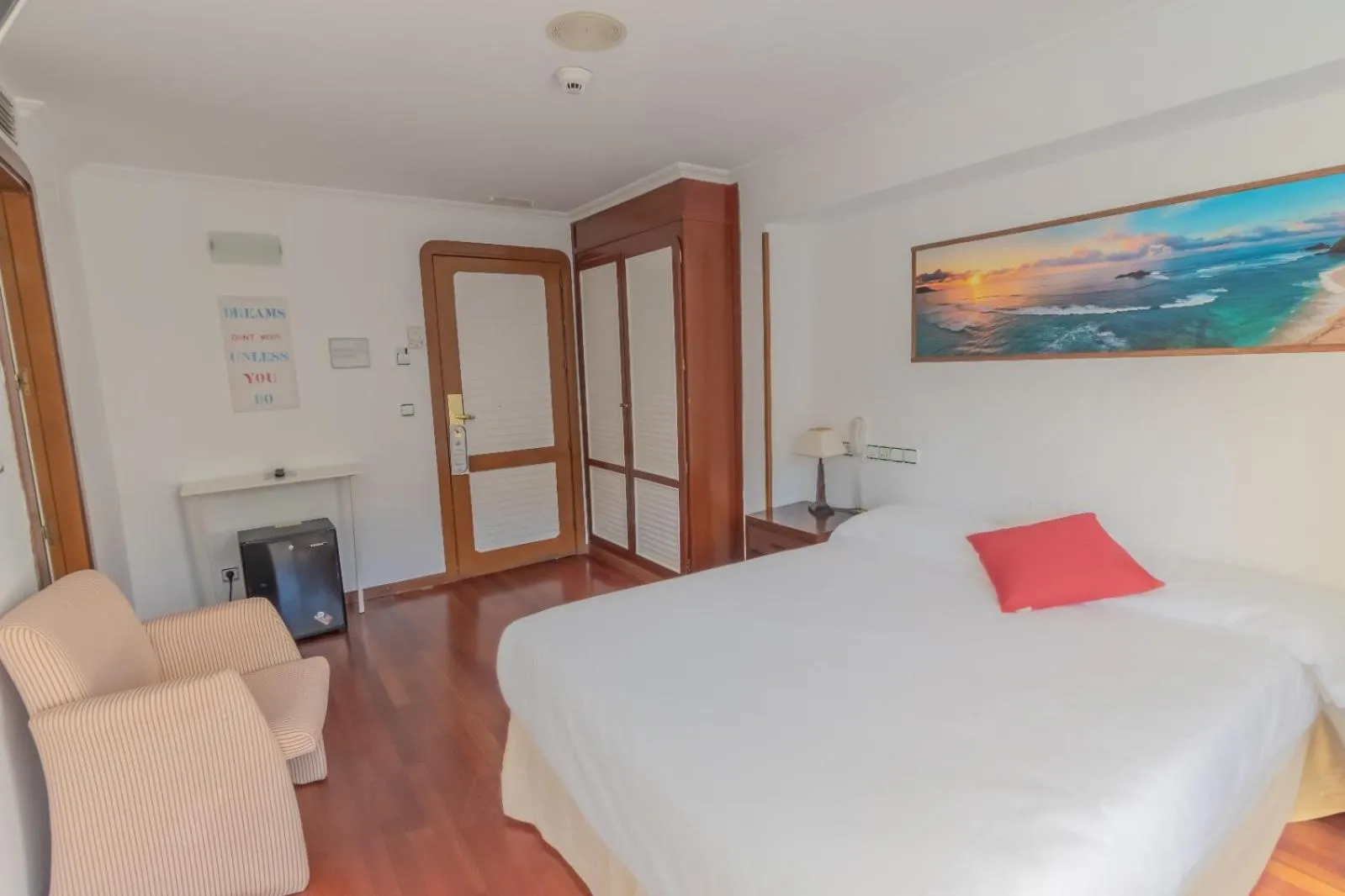 Bed in Hotel Náyade