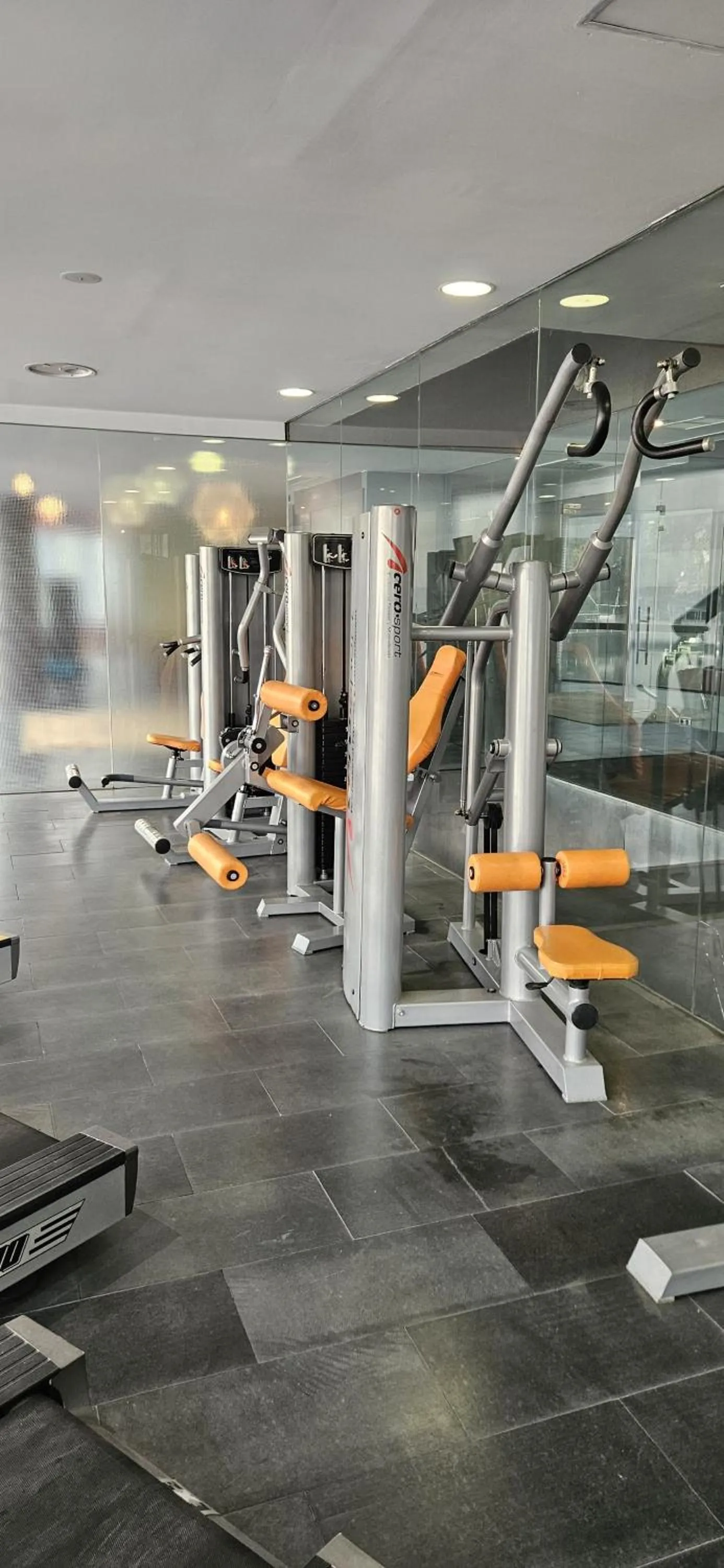 Fitness centre/facilities in Hotel Náyade